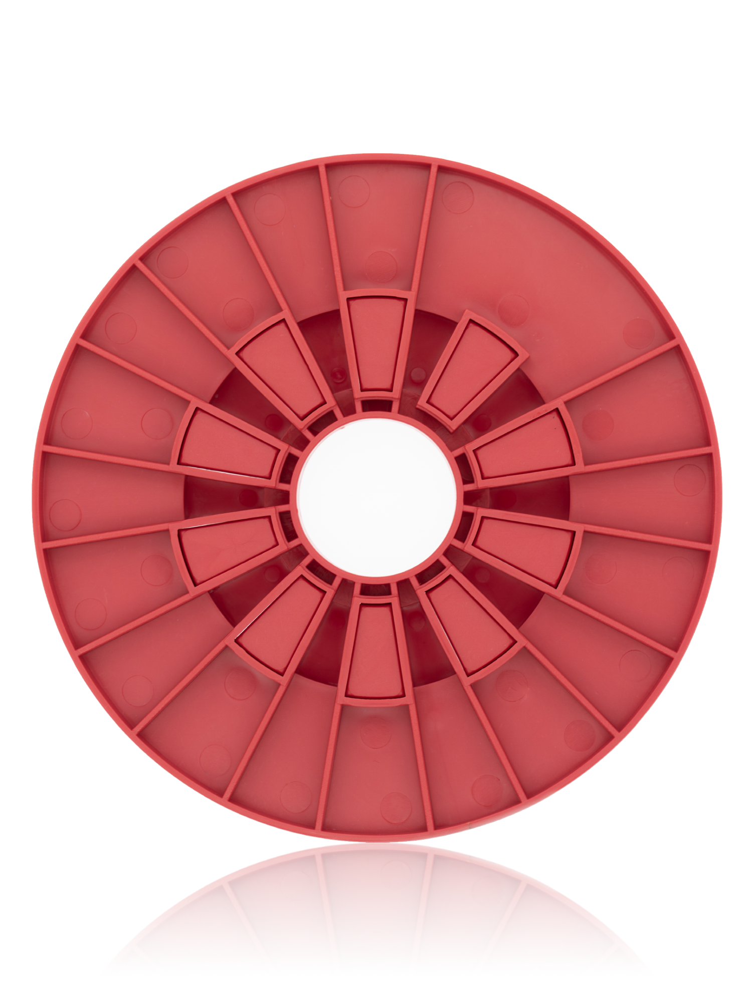 Double-sided red polyester adhesive tape 1 mm x 25 m (Tesa model 4965)