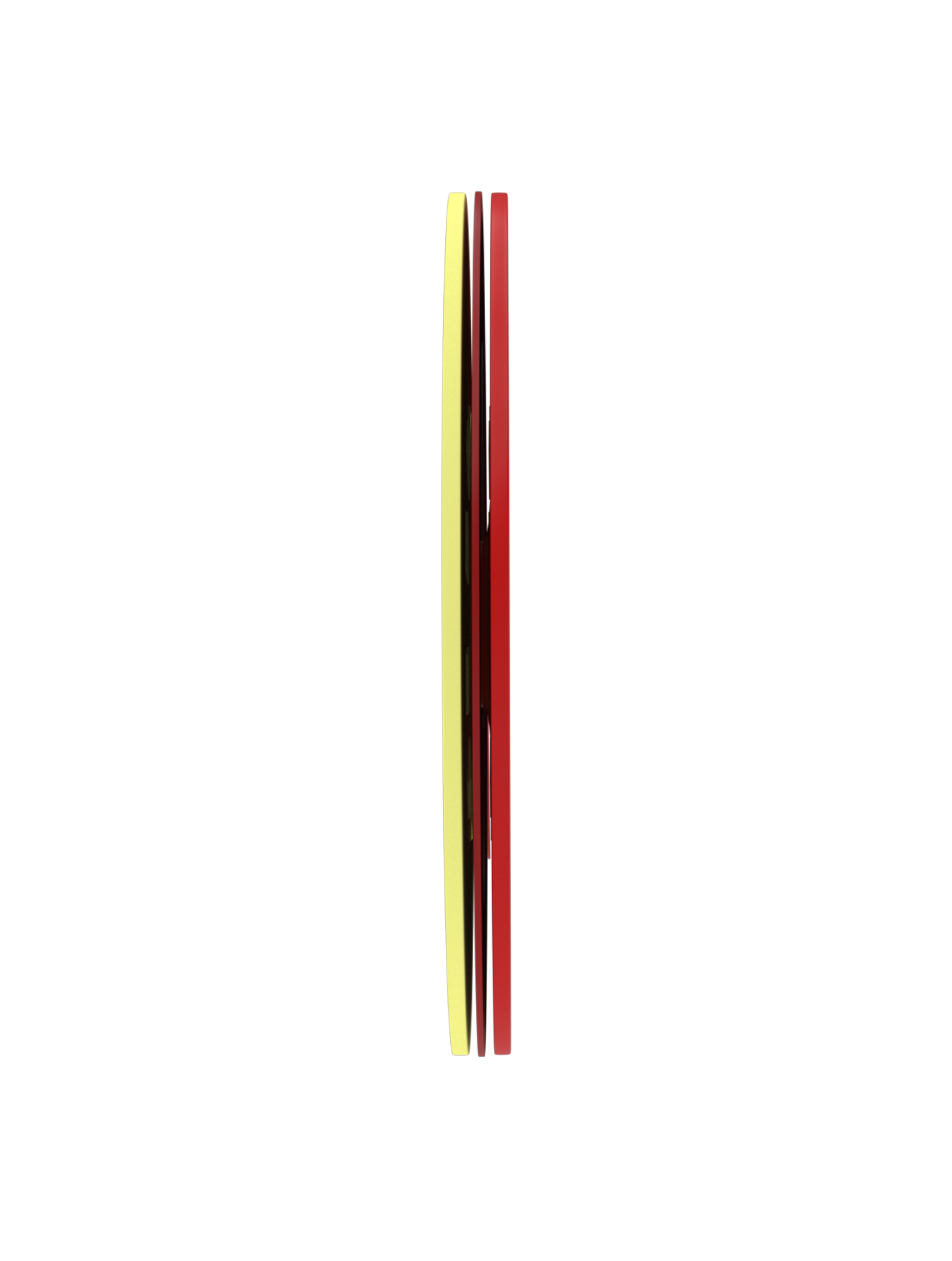 Double-sided red polyester adhesive tape 1 mm x 25 m (Tesa model 4965)