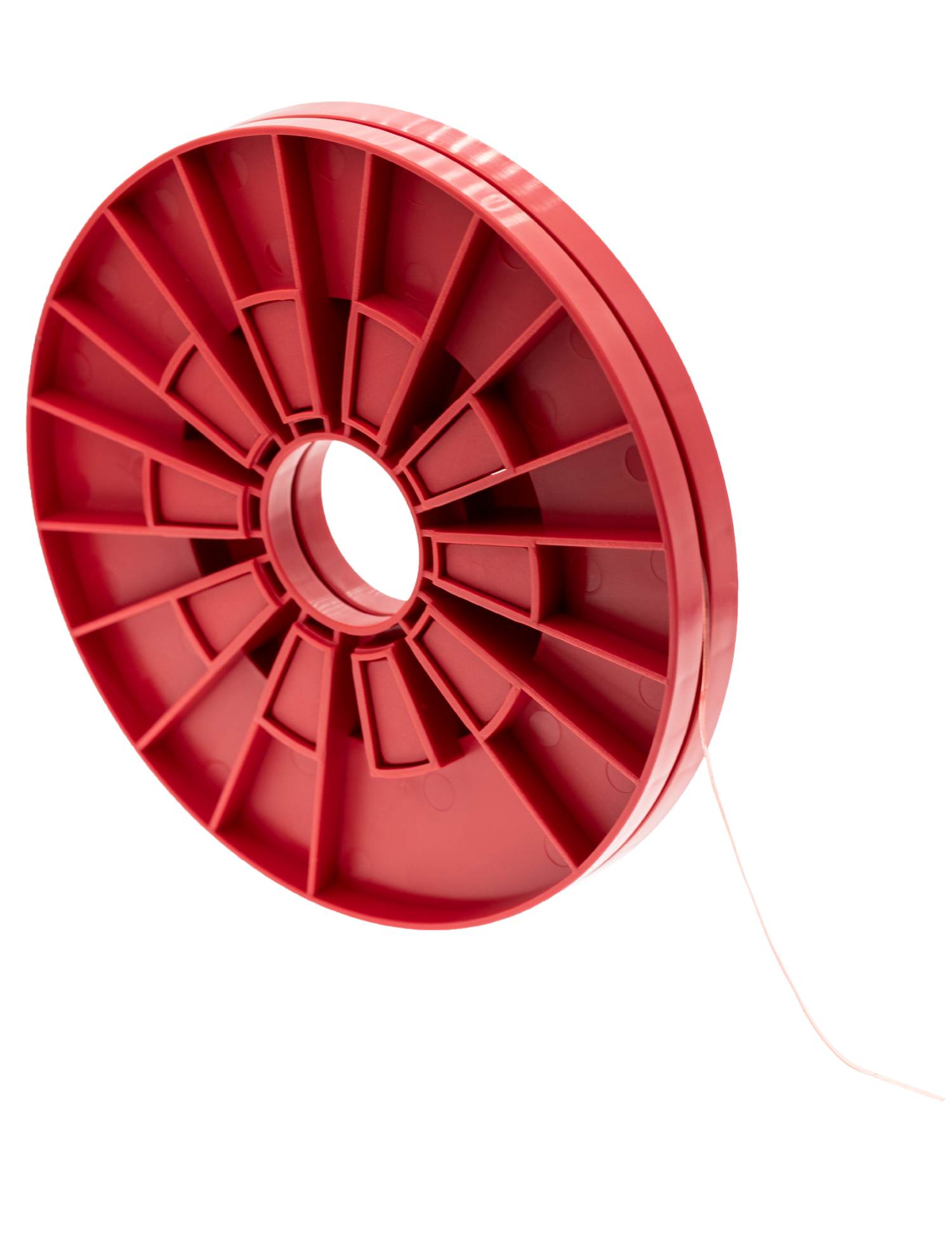Double-sided red polyester adhesive tape 1 mm x 25 m (Tesa model 4965)