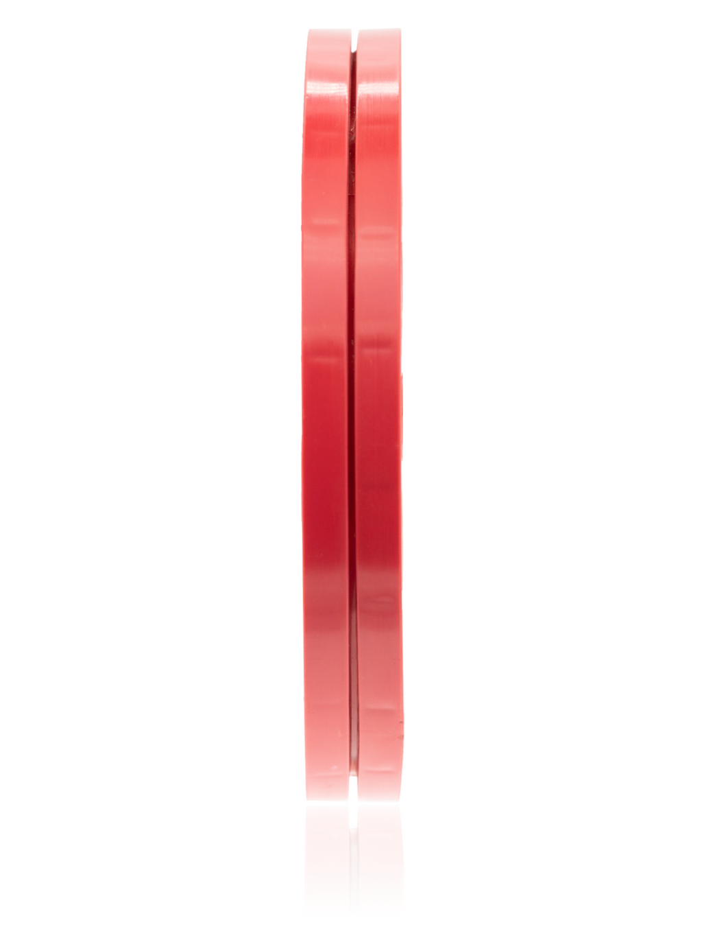 Double-sided red polyester adhesive tape 1 mm x 25 m (Tesa model 4965)