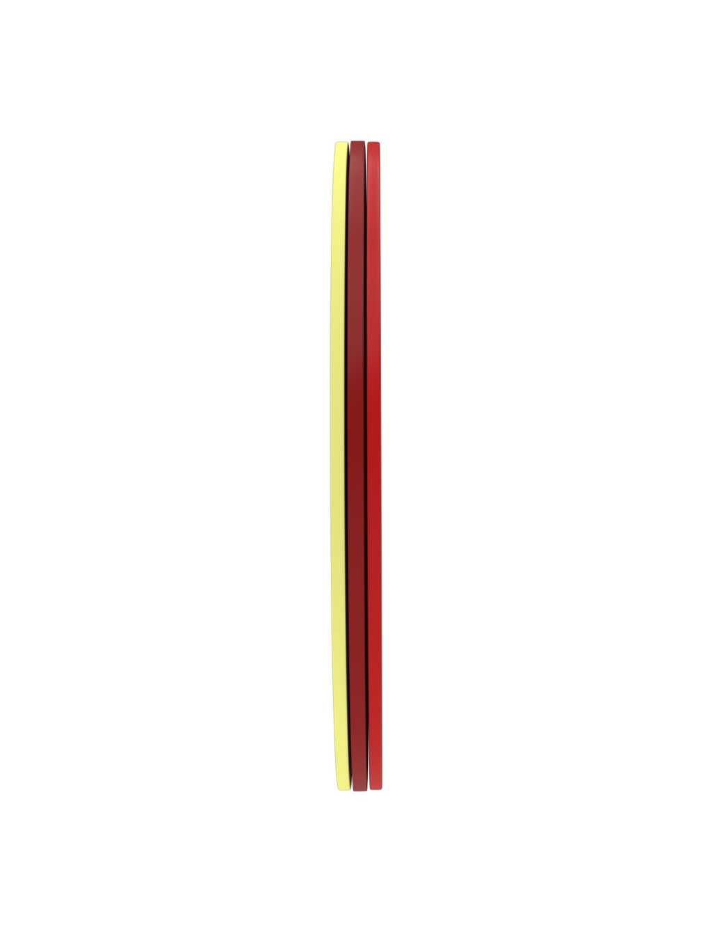 Doppelseitiges Polyester-Klebeband Rot (3 mm x 25 m) – Tesa Modell # 4965