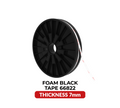Double-Sided Shock Absorbing Foam Tape Black (7mm x 25m) (Tesa Model # 66822)