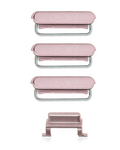 Hard Buttons (Ein/Aus / Lautstärke / Stummschalter) für iPhone 6S (Rose Gold)