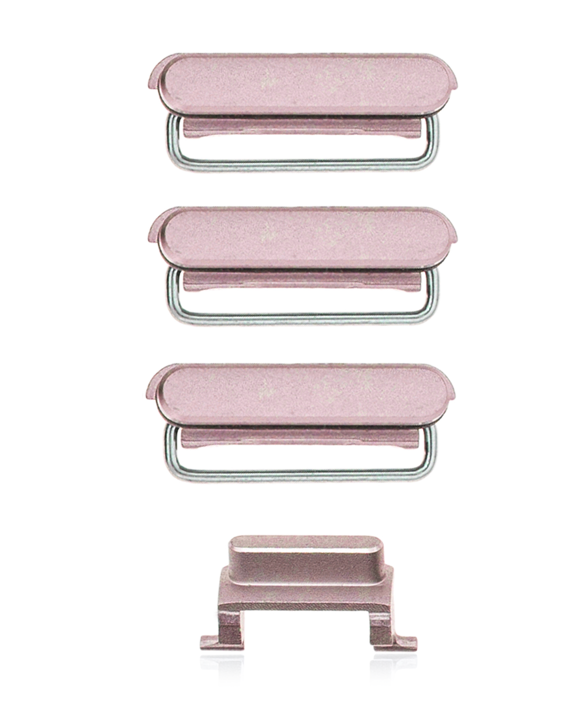Hard Buttons (Ein/Aus / Lautstärke / Stummschalter) für iPhone 6S (Rose Gold)
