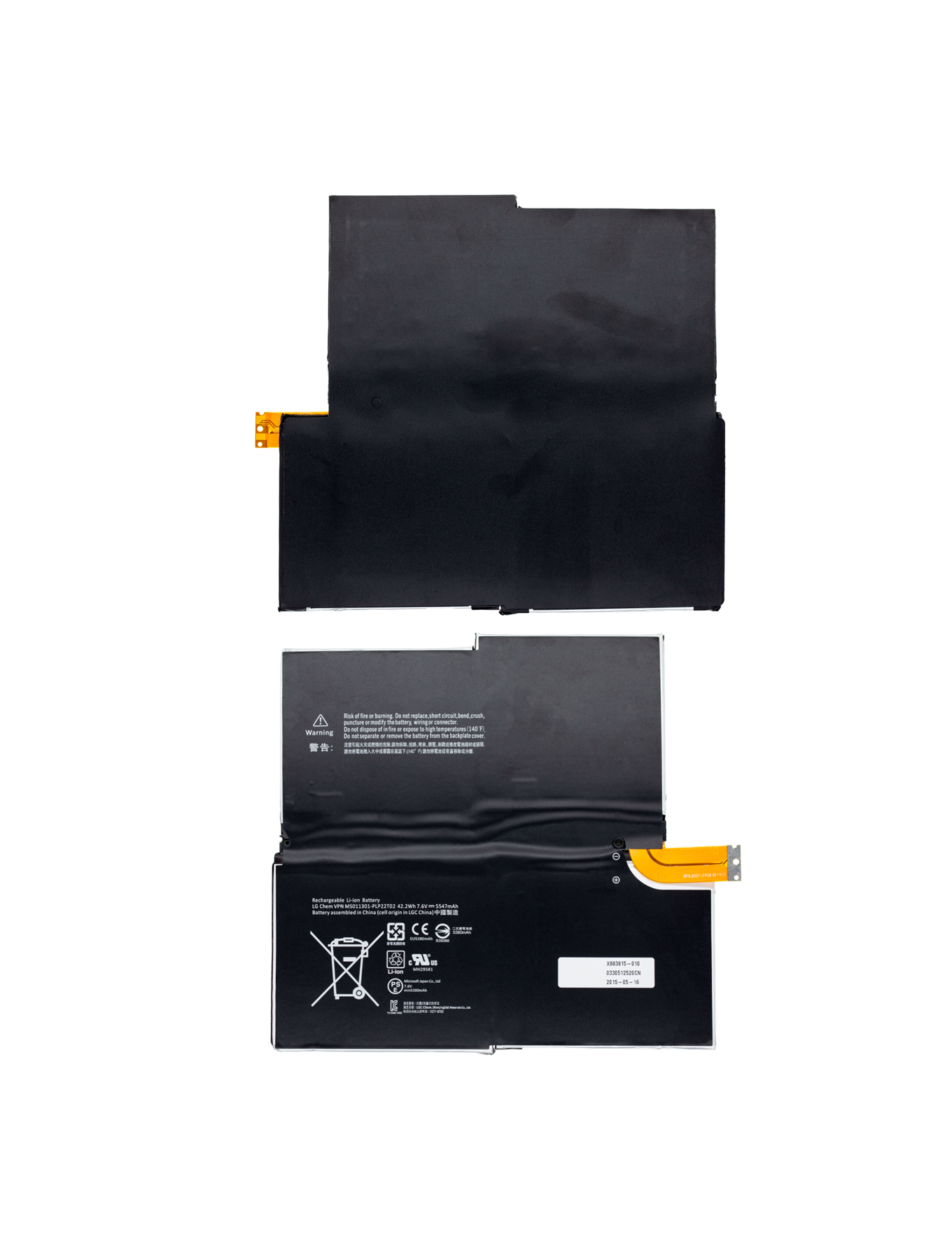 Ersatzakku für Microsoft Surface Pro 3 (1631) (G3HTA005H)