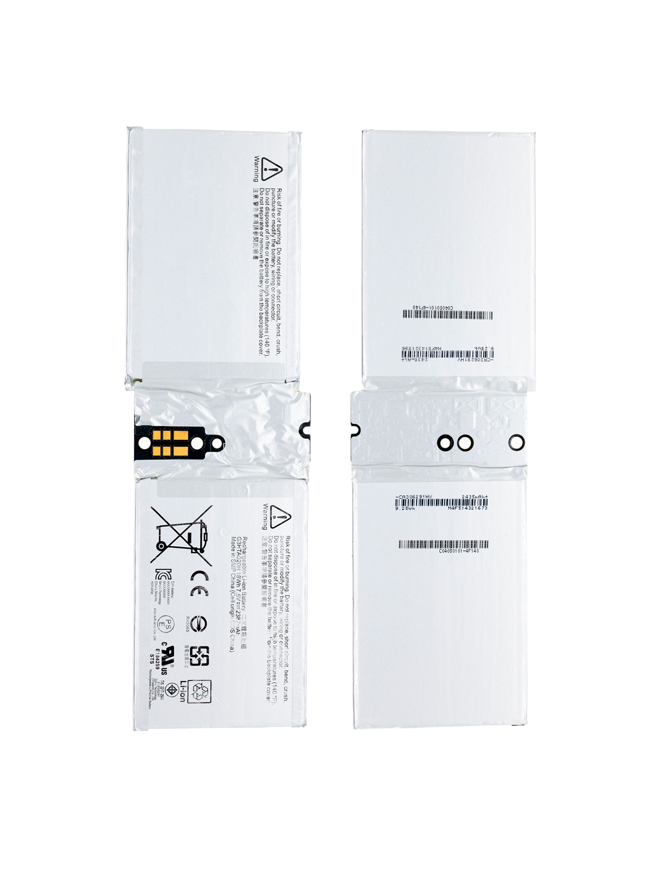 Replacement Battery for Microsoft Surface Book 1 13.5" / Book 2 13.5" (G3HTA044H DAK822470K G3HTA020H)
