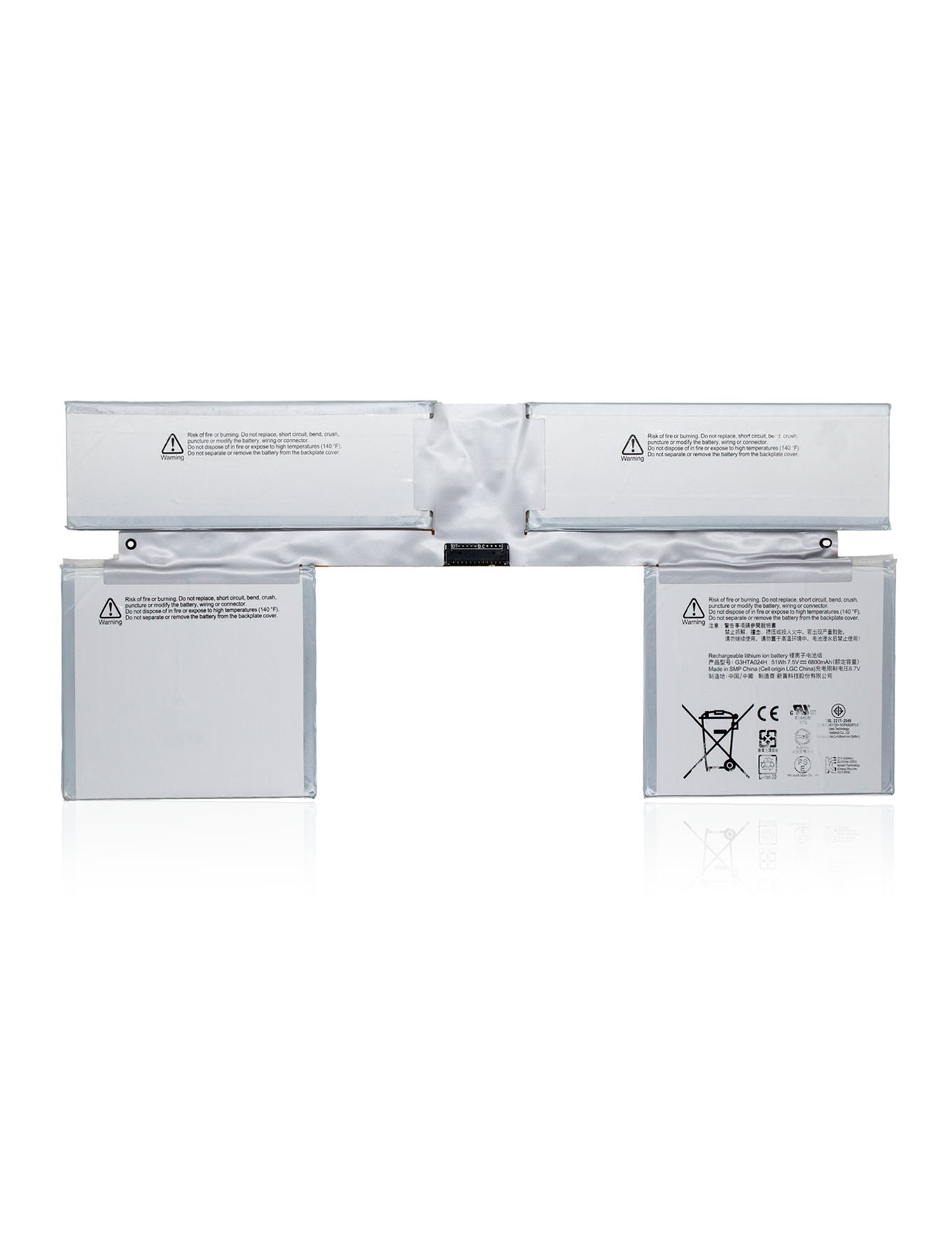 Replacement Keyboard Battery for Microsoft Surface Book 1 13.5" / Book 2 13.5" (G3HTA024H G3HTA023H G3HTA021H G3HTA048H)