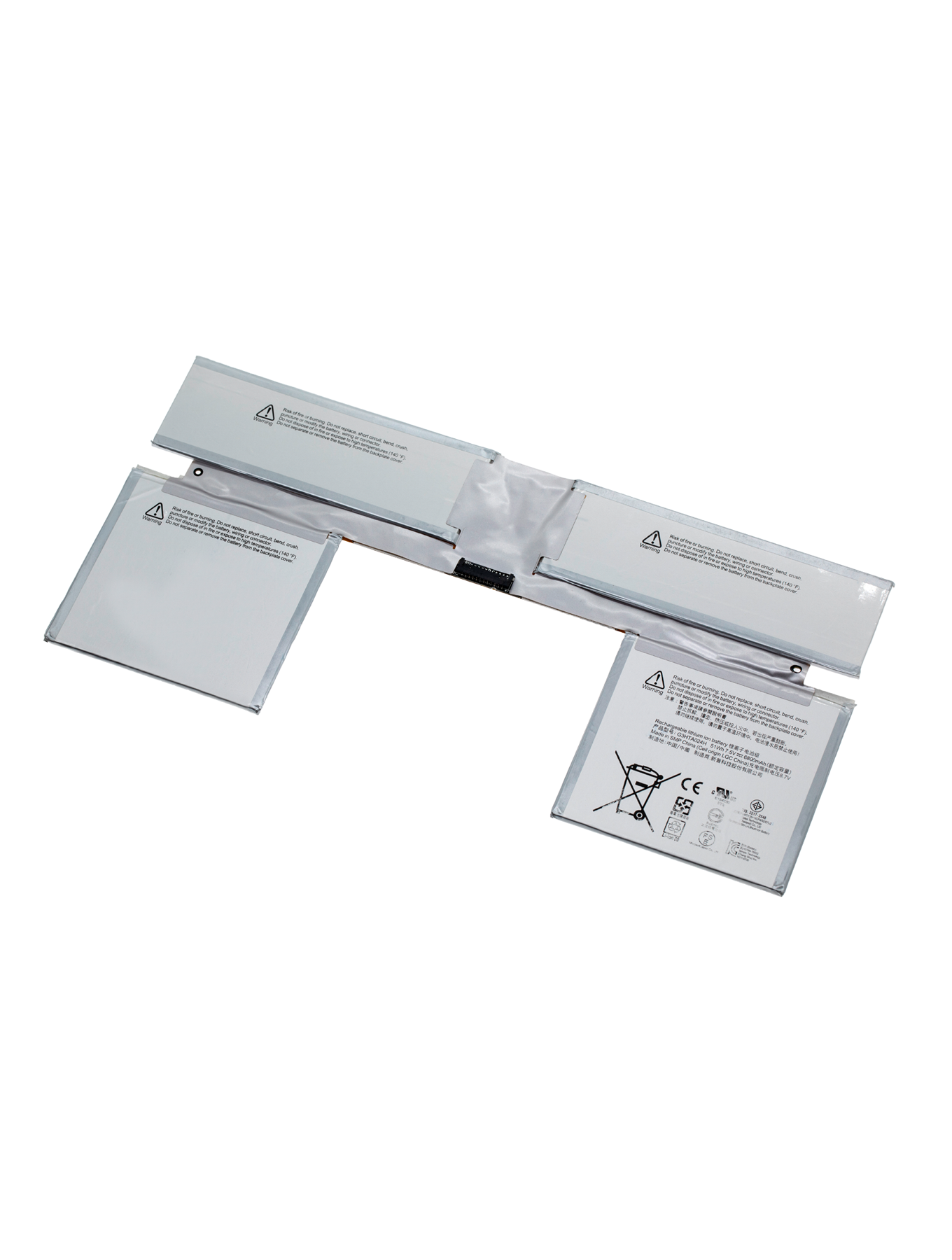 Replacement Keyboard Battery for Microsoft Surface Book 1 13.5" / Book 2 13.5" (G3HTA024H G3HTA023H G3HTA021H G3HTA048H)