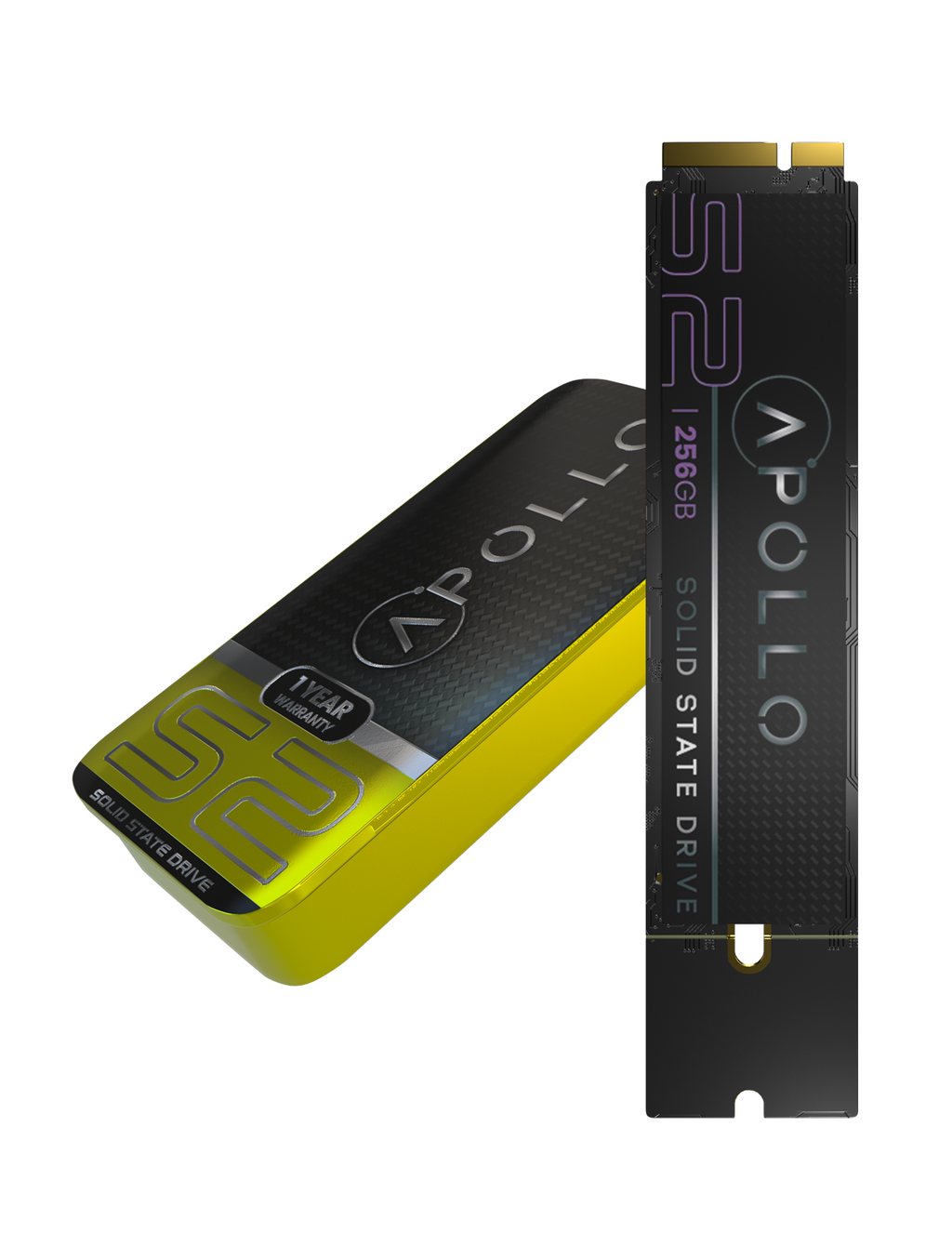 Apollo S2 256GB Mac SSD (NVMe PCIe Gen3x4) for MacBook Air 11" & 13" A1465 A1466 (2012) / Pro 13" & 15" Retina (2012 - 2013)