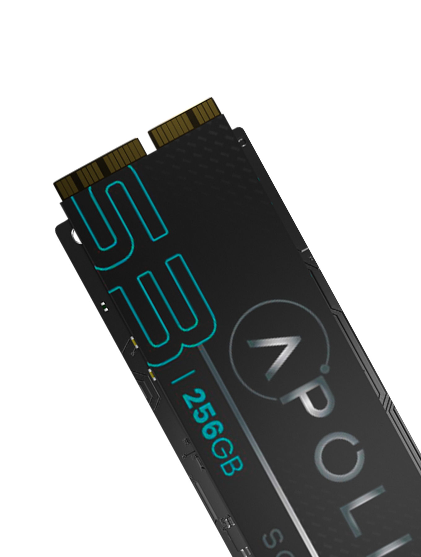Apollo S3 256GB Mac SSD (NVMe PCIe Gen3x4) for MacBook Air 11 and 13" A1465 A1466 (Mid 2013-2017) / Pro Retina A1398 A1502 (Late 2013-Mid 2015) / iMac A1418 A1419 (Late 2013-Mid 2017) / Mac Mini A1347 (2014) / Mac Pro A1481 (2013)