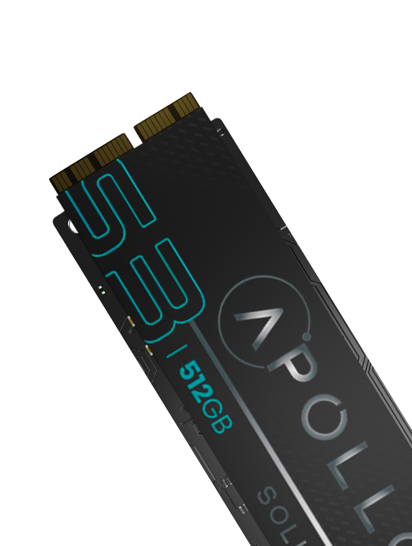 Apollo S3 512GB Mac NVMe PCIe Gen3x4 SSD for MacBook Air 11/13" A1465 A1466, MacBook Pro Retina A1398 A1502, iMac A1418 A1419, Mac Mini A1347, Mac Pro A1481 (2013-2017)