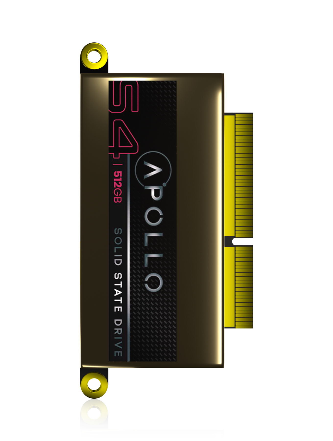 Apollo S4 512GB Mac SSD (NVMe PCIe Gen3x4) für MacBook Pro 13" A1708 (2016-2017)