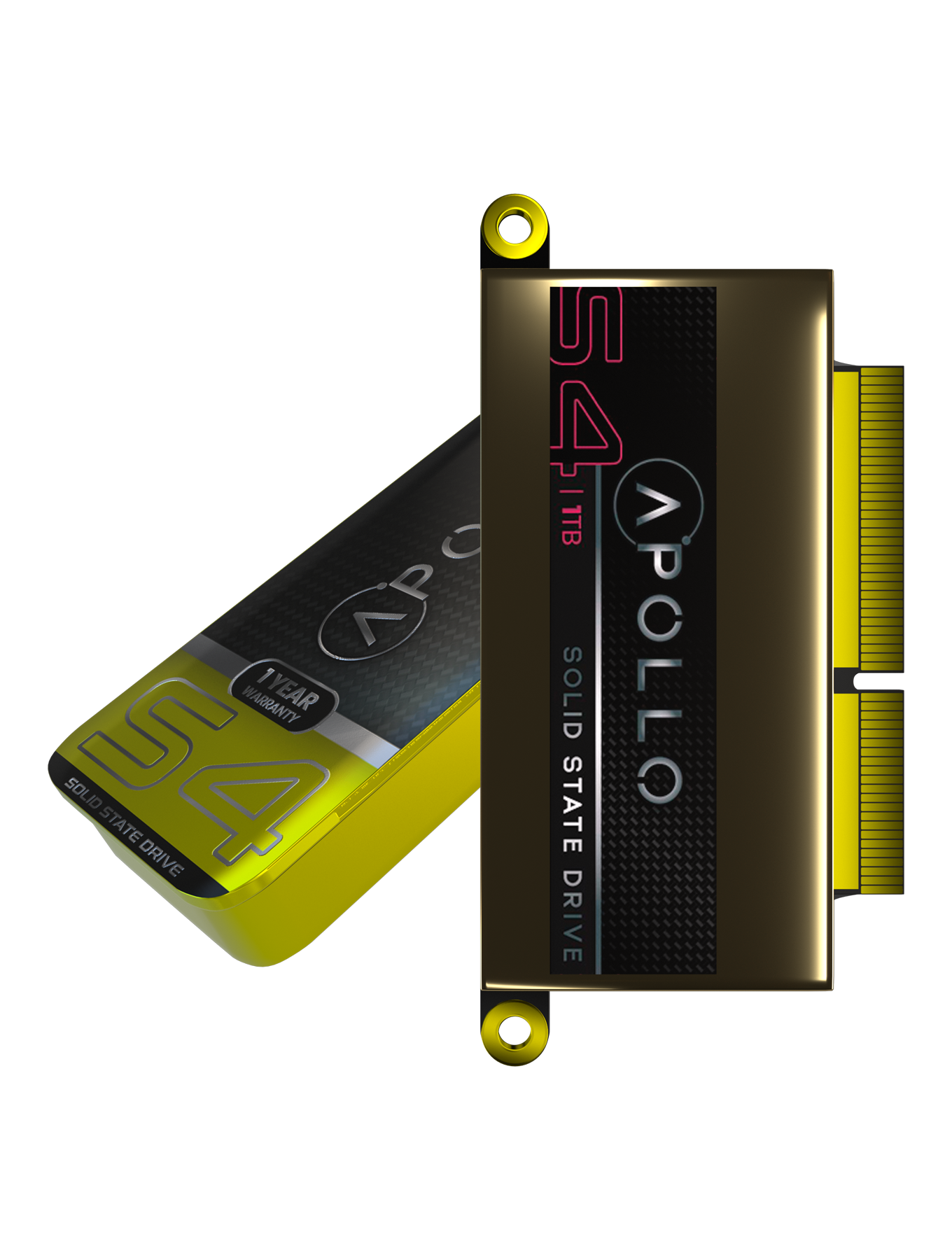 Apollo S4 1TB Mac SSD (NVMe PCIe Gen3x4) für MacBook Pro 13" A1708 (2016-2017)