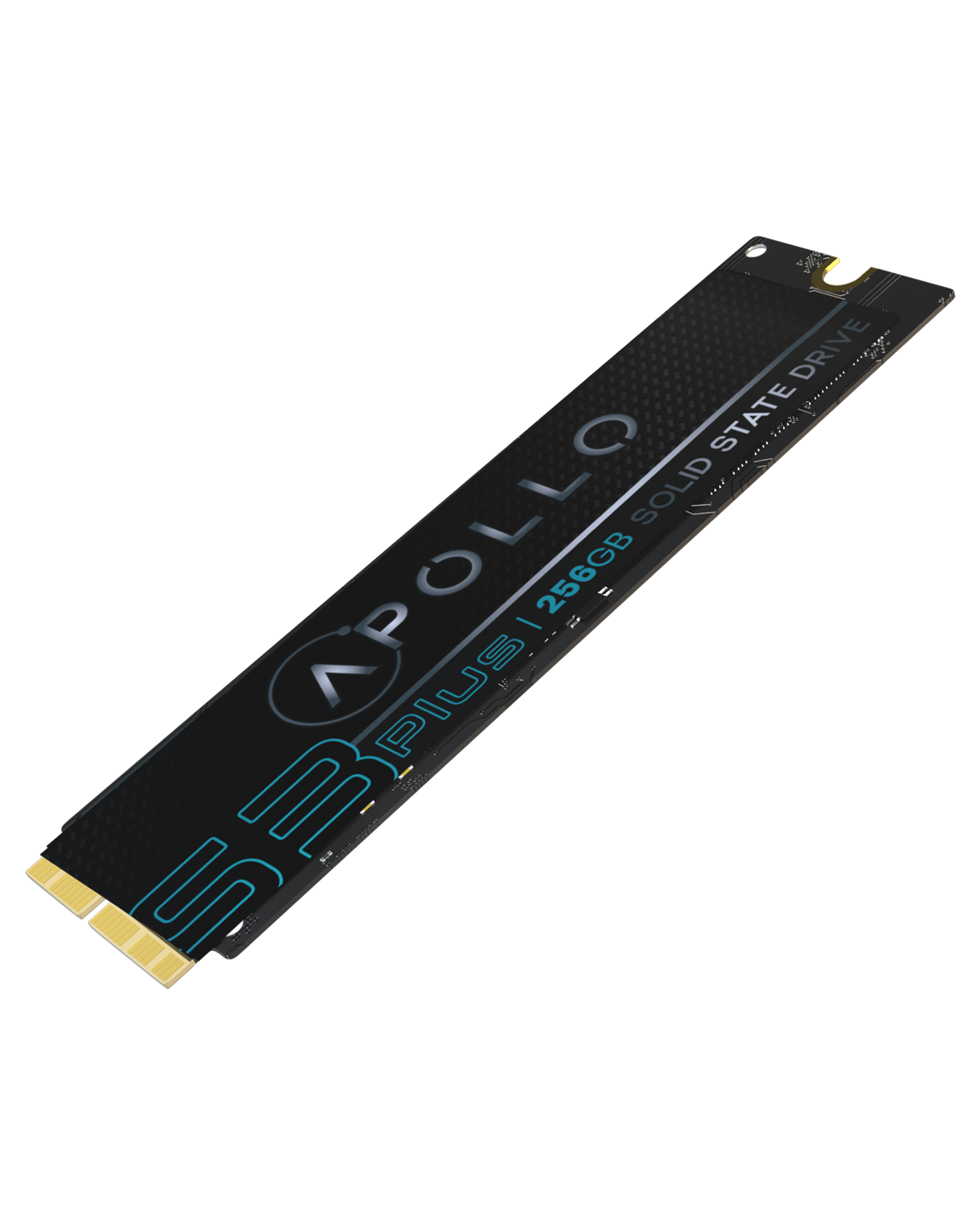 APOLLO Hochleistungs-SSD S3 Plus PCIe 256GB mit DDR