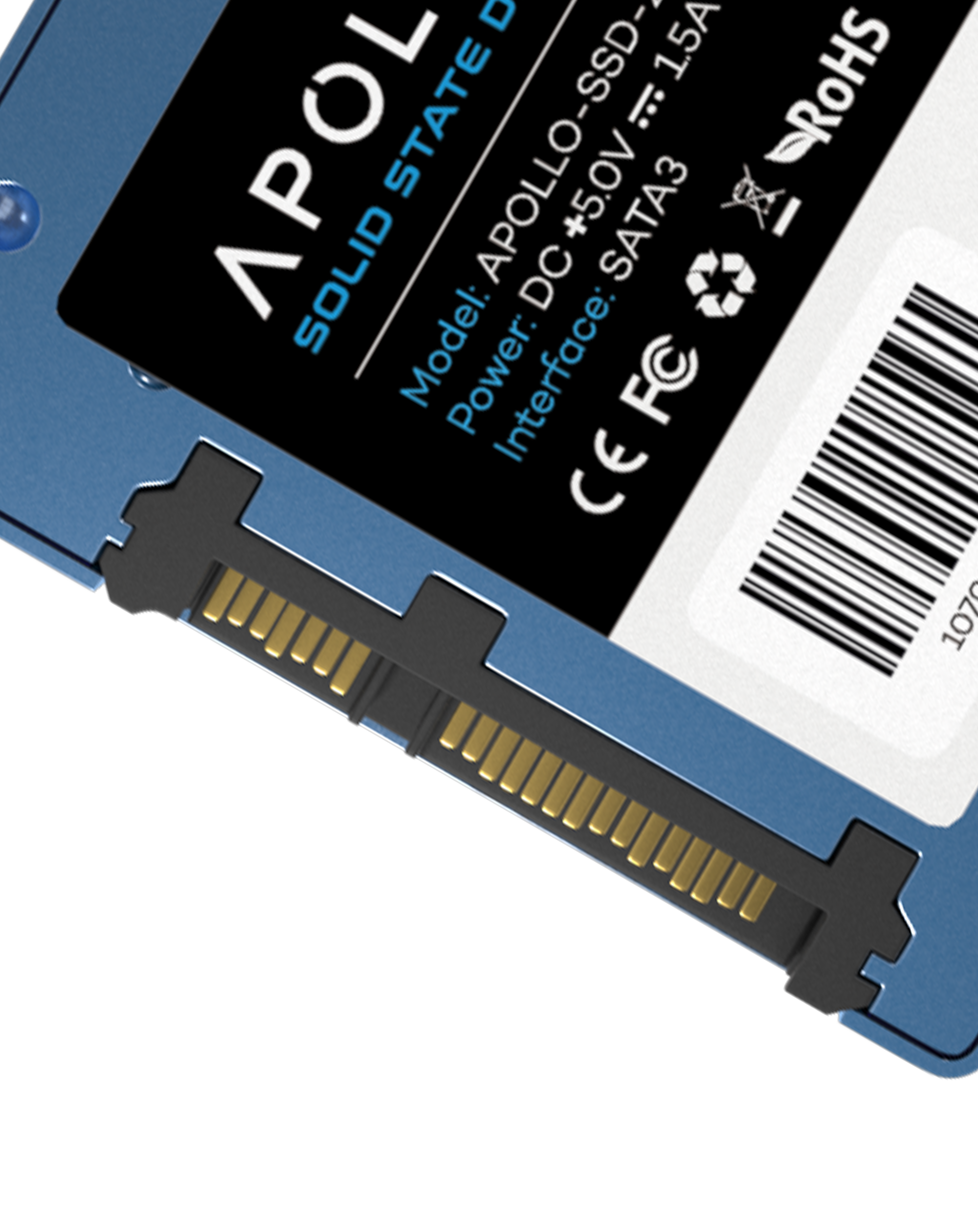 Apollo High Performance 2.5" SSD 3D TLC NAND 512GB
