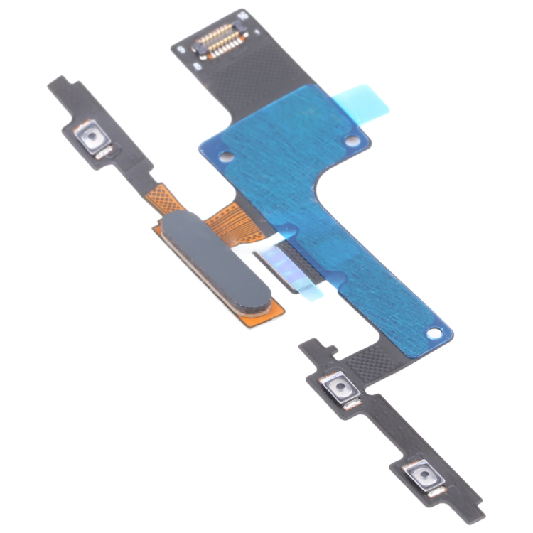 Fingerprint mit Power / Volume Button Flex Cable für Sony Xperia 10 Plus (Schwarz)