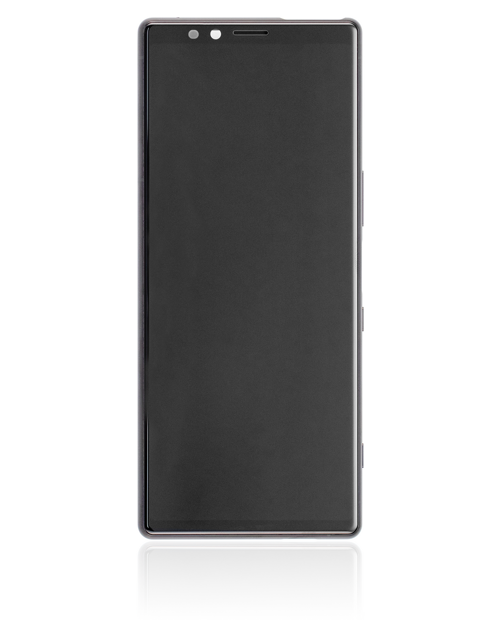 LCD-Display mit Rahmen für Sony Xperia 1 (Refurbished) (Schwarz)
