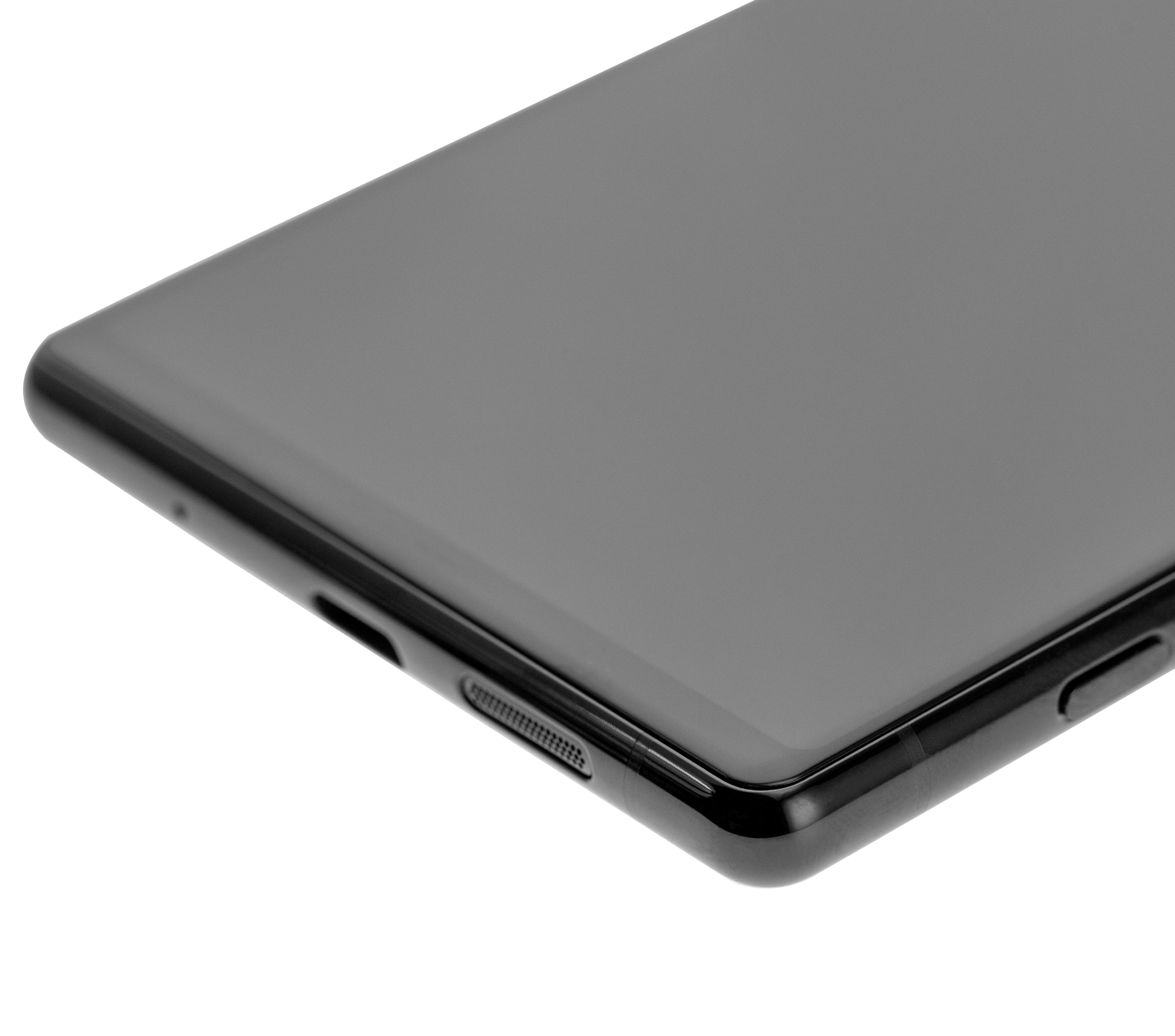 LCD-Display mit Rahmen für Sony Xperia 1 (Refurbished) (Schwarz)