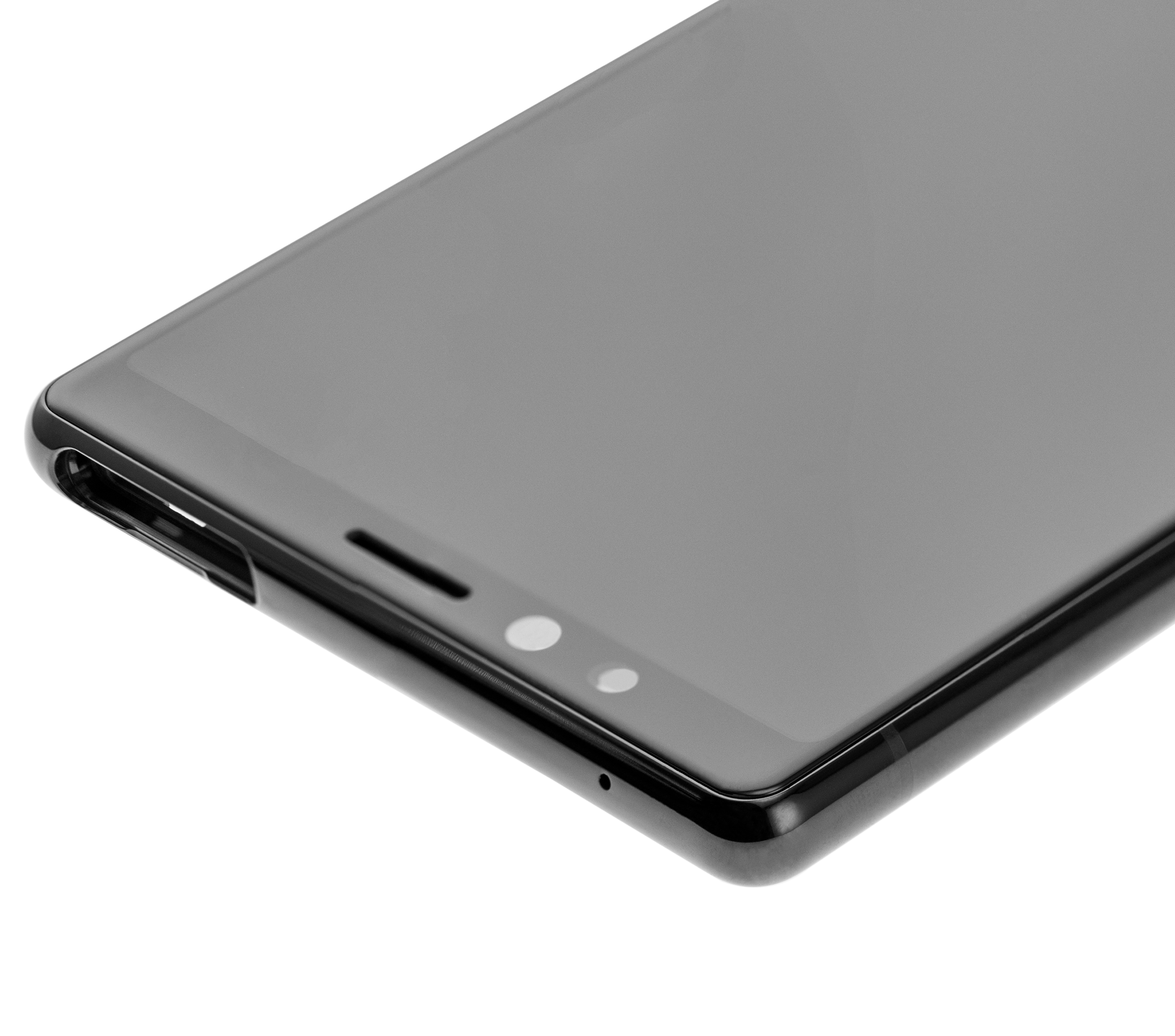 LCD-Display mit Rahmen für Sony Xperia 1 (Refurbished) (Schwarz)