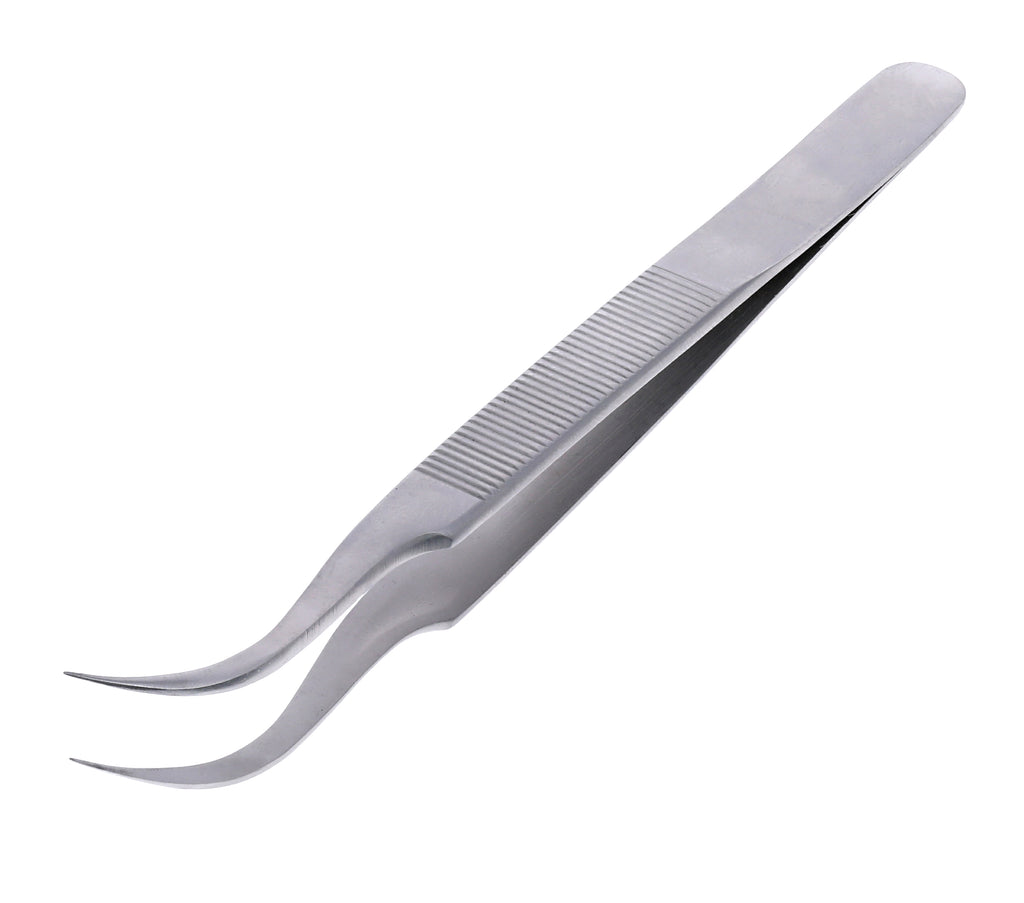Gebogene Spitzpinzette (QA-15) (Quick)