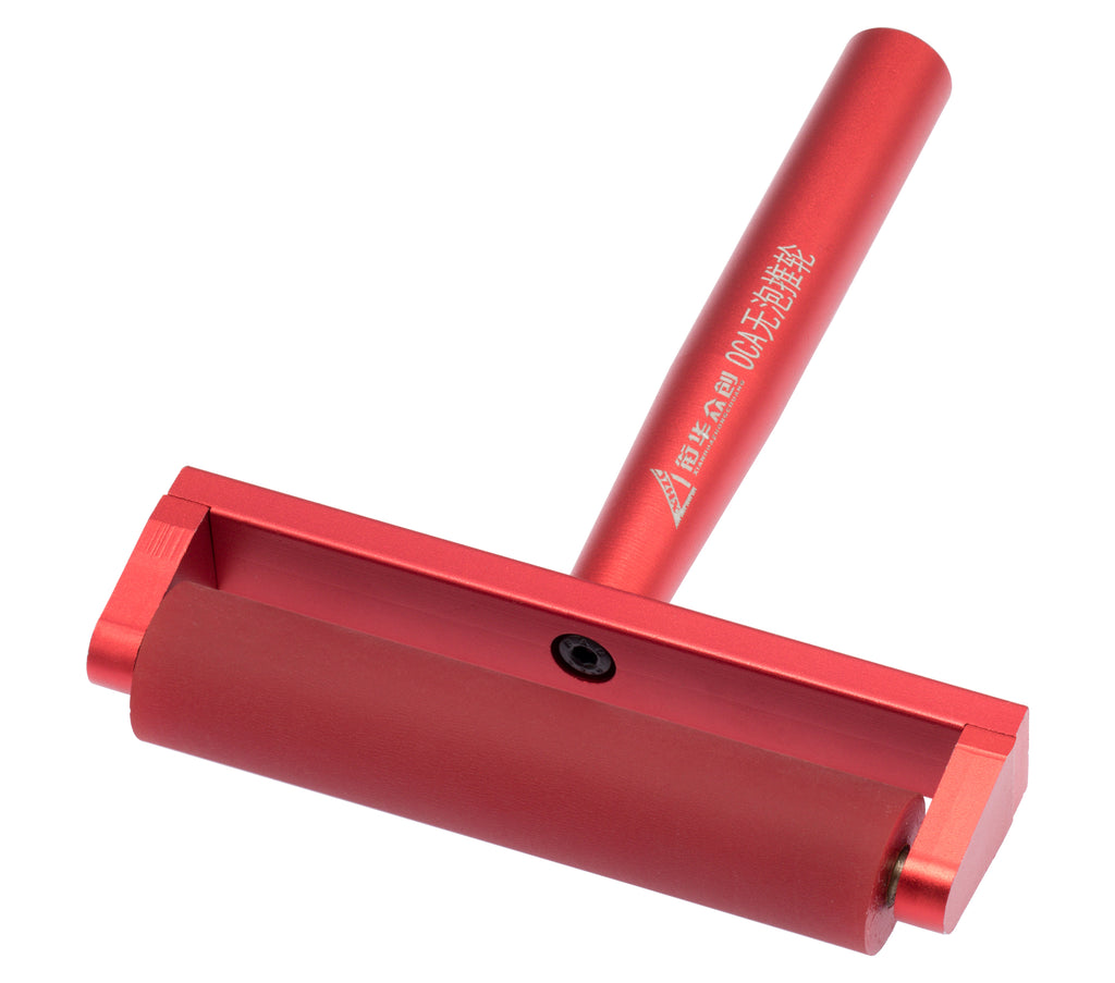 Roller tool for laminating polarizer and OCA films for iPhone models (10 cm, aluminum alloy)