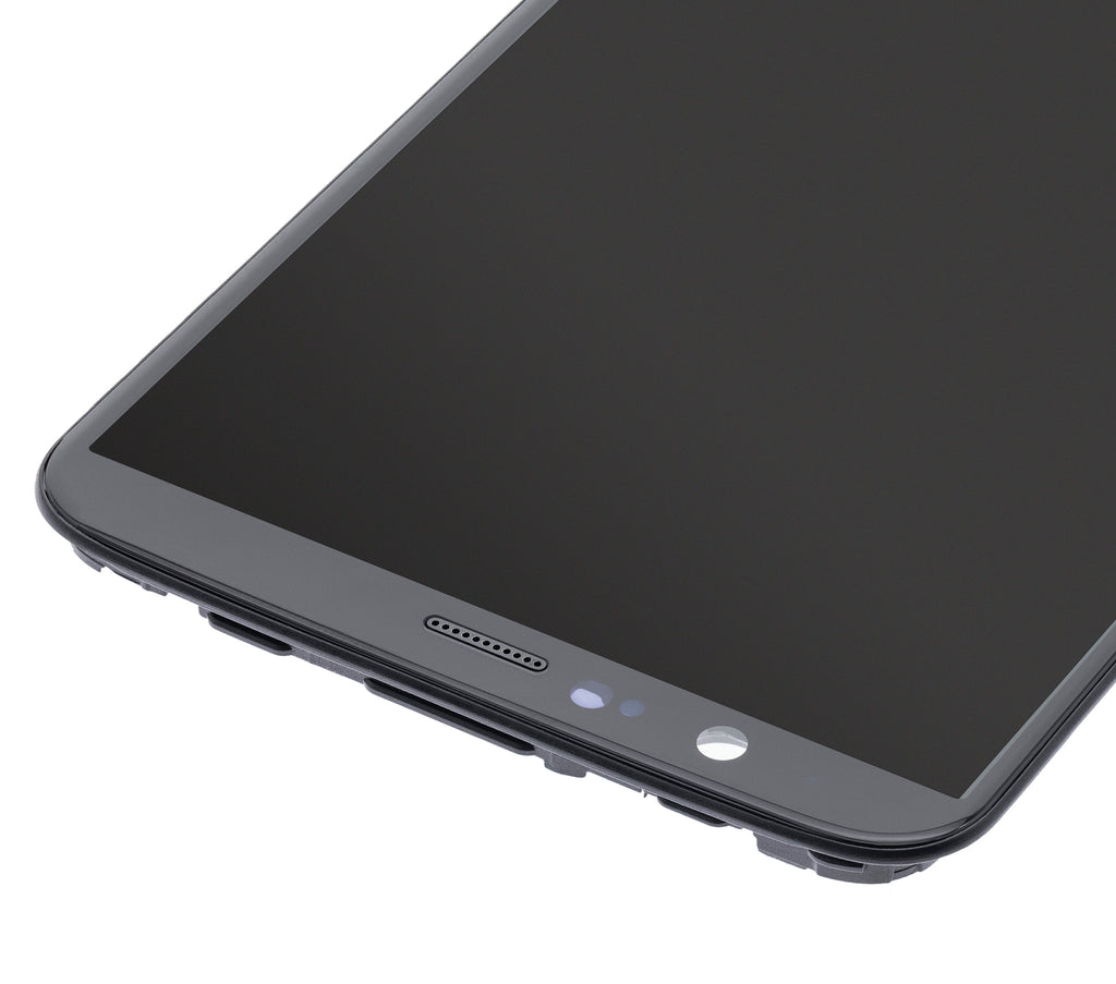 OLED Display with Frame for OnePlus 5T (Aftermarket Plus) (Black)