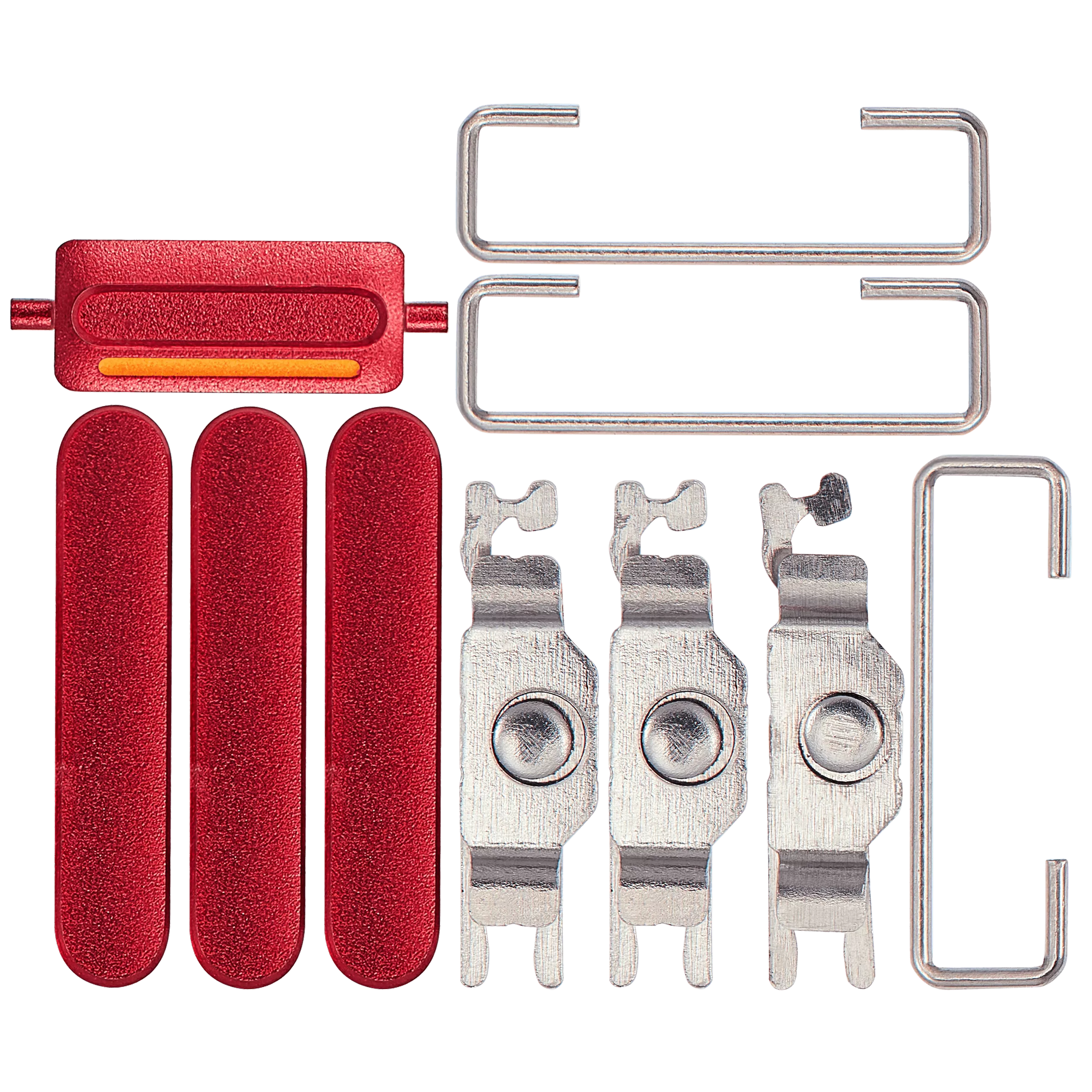 Hard Buttons (Power / Volume / Switch) für iPhone SE (2022) (Rot)
