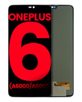 OLED-Display ohne Rahmen für OnePlus 6 (Aftermarket Plus)