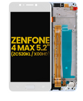 LCD-Komplettdisplay mit Rahmen für Asus ZenFone 4 Max ZC520KL (Refurbished) Weiß