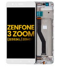 Asus ZenFone 3 Zoom Display mit Rahmen Weiß (Refurbished)