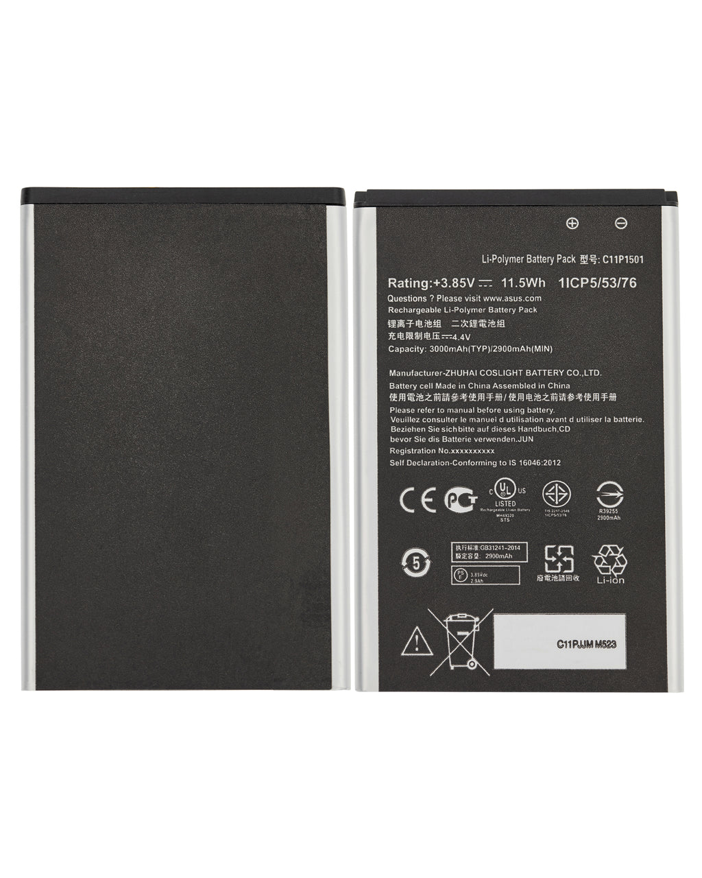 Ersatzakku für Asus ZenFone Selfie & 2 Laser (ZD551KL/ZE550KL)