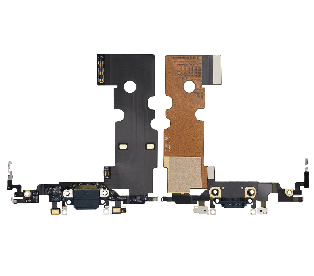 Charging Port Flex Cable for iPhone SE (2022) (Premium) (Midnight)