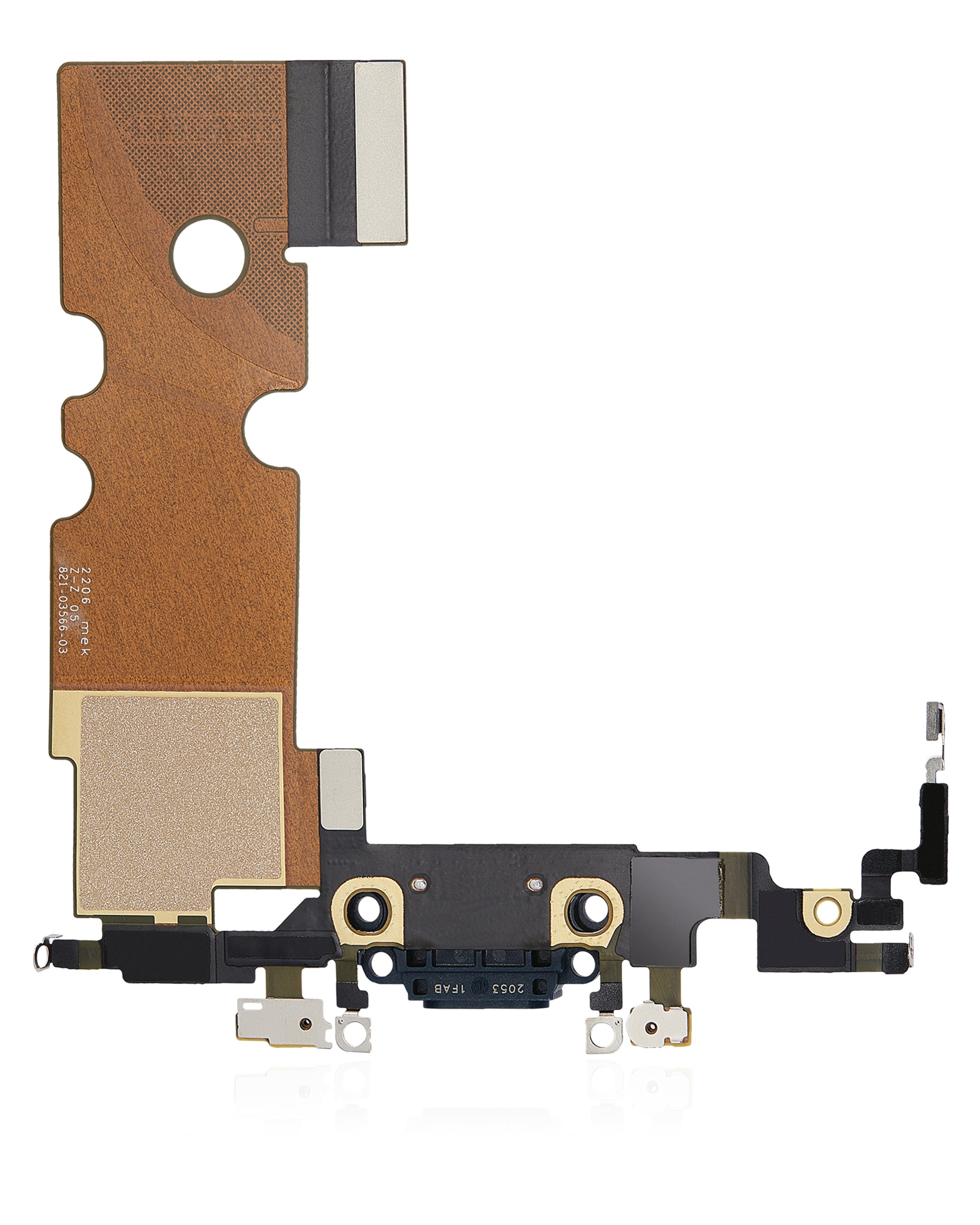 Charging Port Flex Cable for iPhone SE (2022) (Premium) (Midnight)