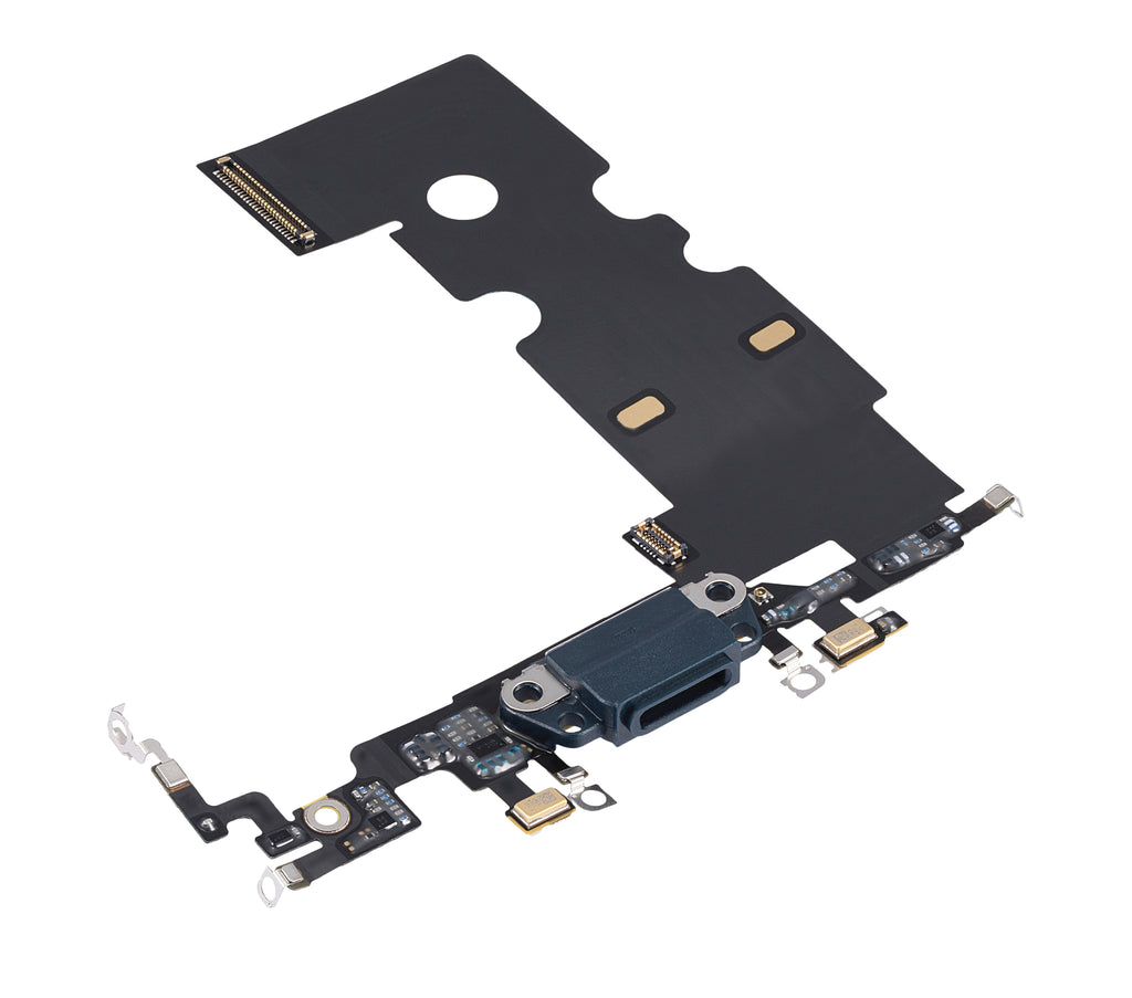 Charging Port Flex Cable for iPhone SE (2022) (Premium) (Midnight)