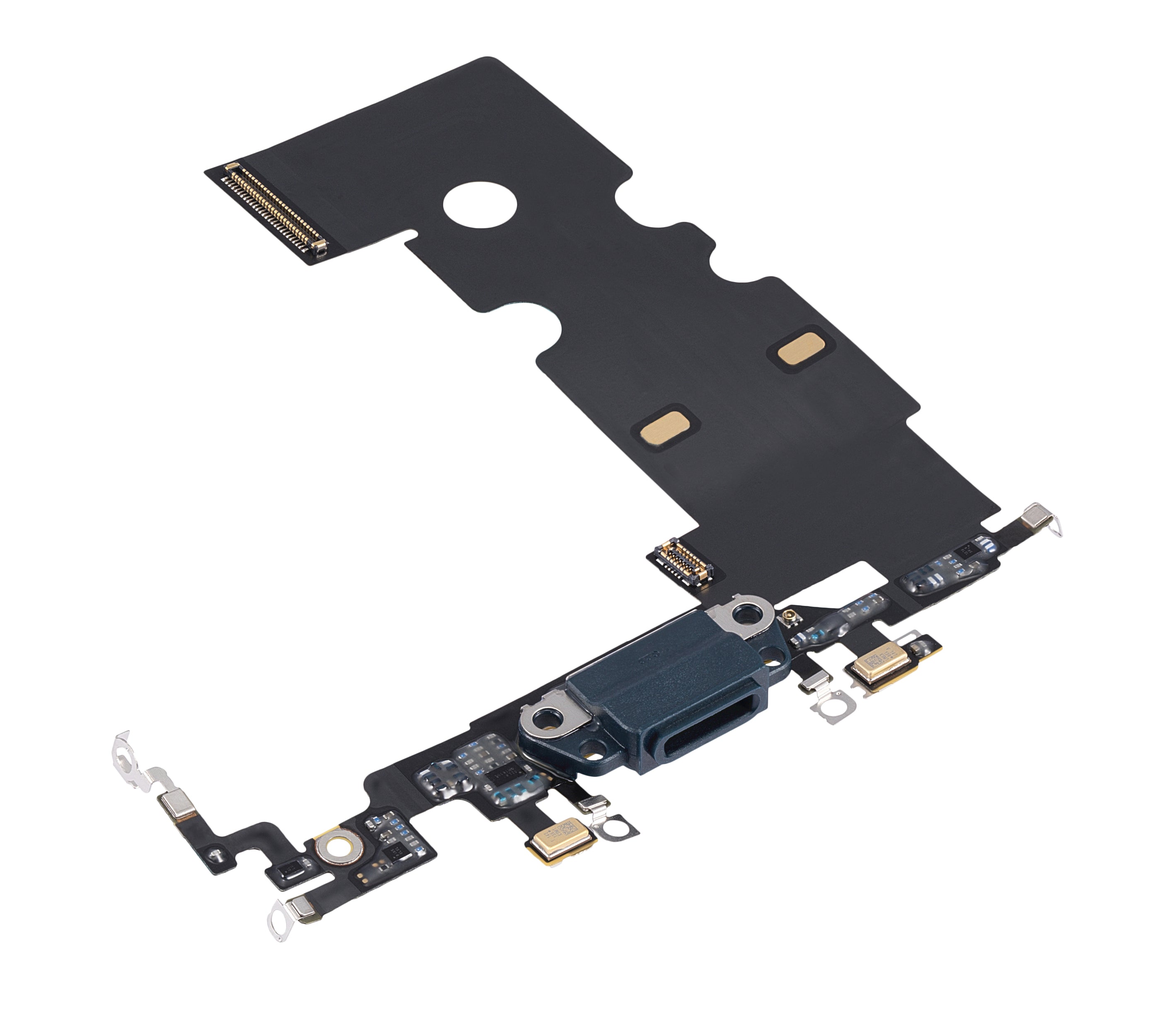Charging Port Flex Cable for iPhone SE (2022) (Premium) (Midnight)