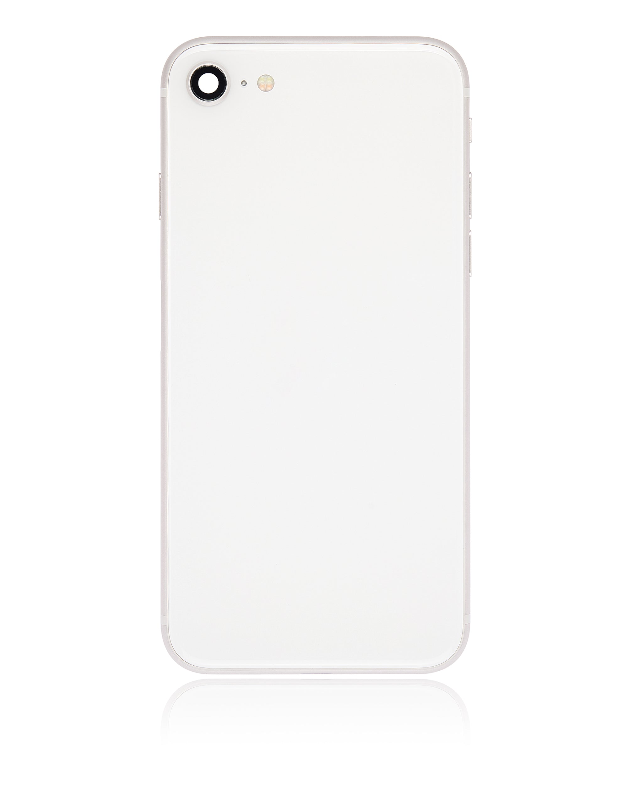 Back Cover with Pre-Installed Small Parts for iPhone SE (2022) (Used OEM, Grade A, Starlight)