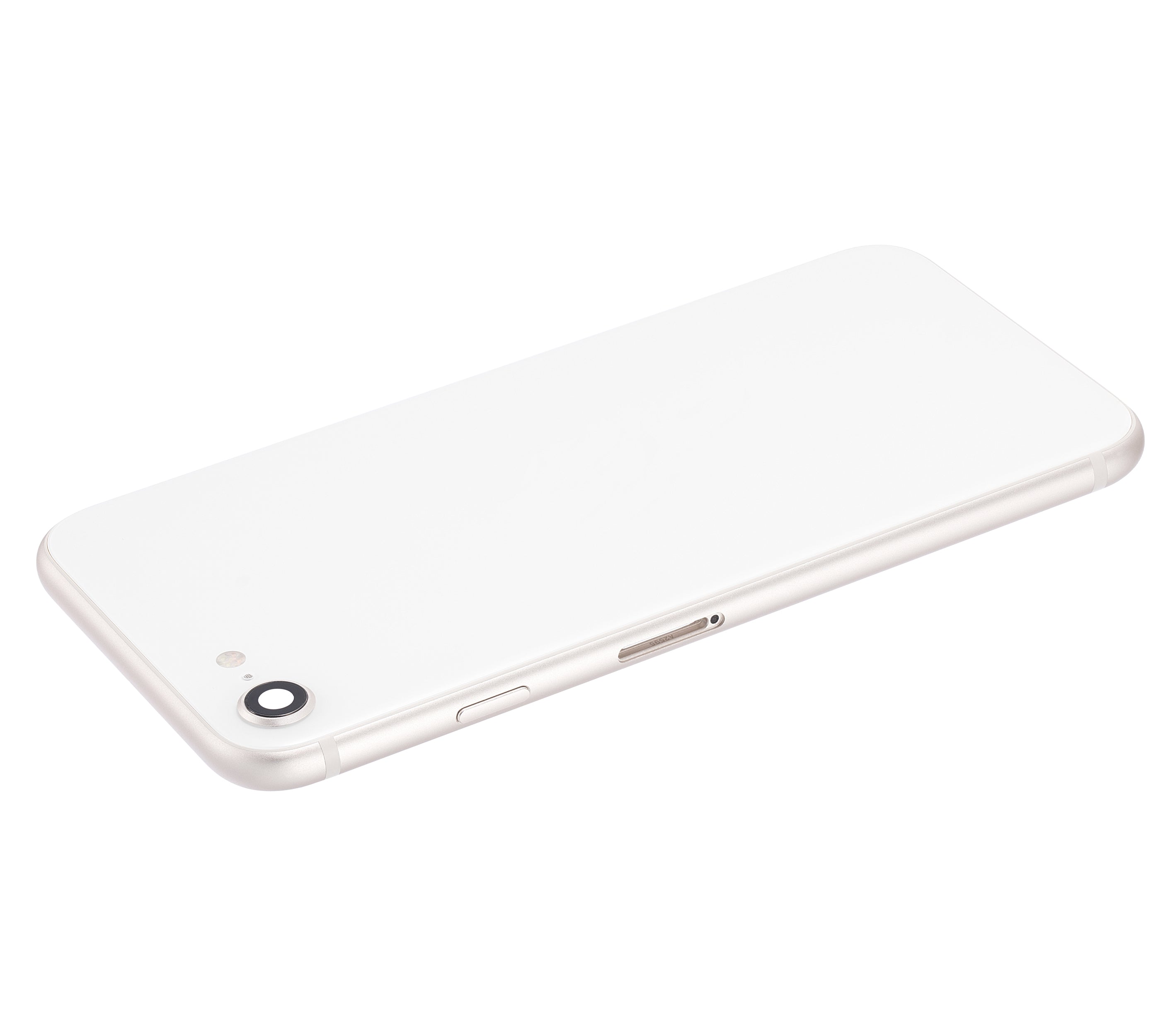Back Cover with Pre-Installed Small Parts for iPhone SE (2022) (Used OEM, Grade A, Starlight)