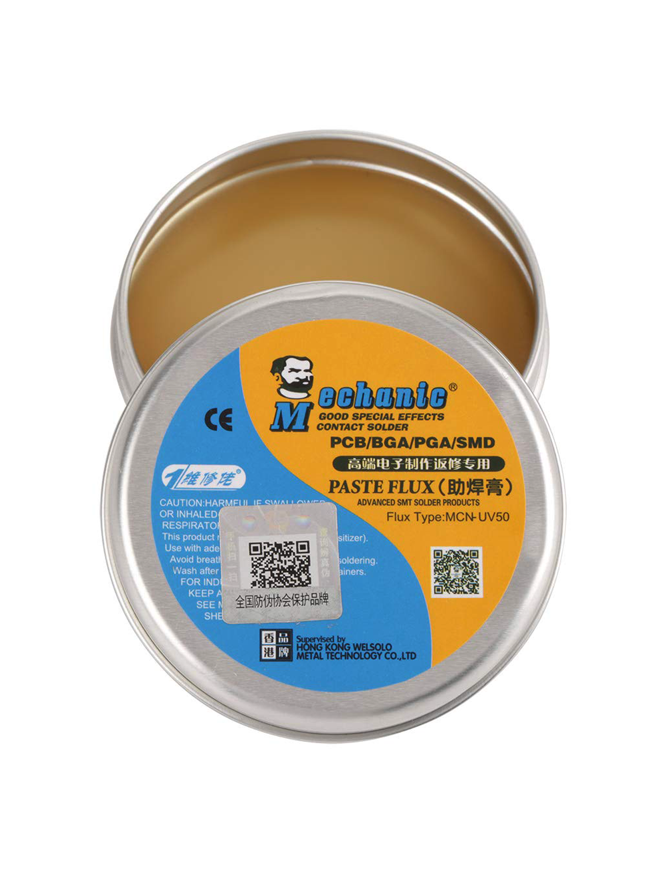 Halogenfreie Lötpaste Flussmittel (MCN-UV50) Mechanic
