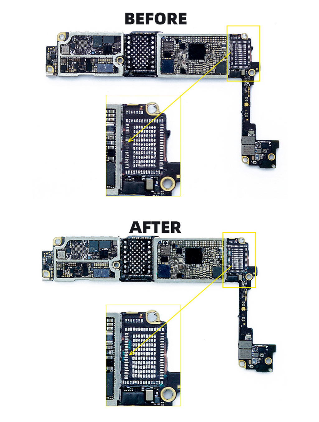 Wylie Lötpunkt-Reparatur-Pad für IC-Reparaturen