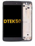 LCD Display with Frame for BlackBerry DTEK50 (Refurbished) (Black)