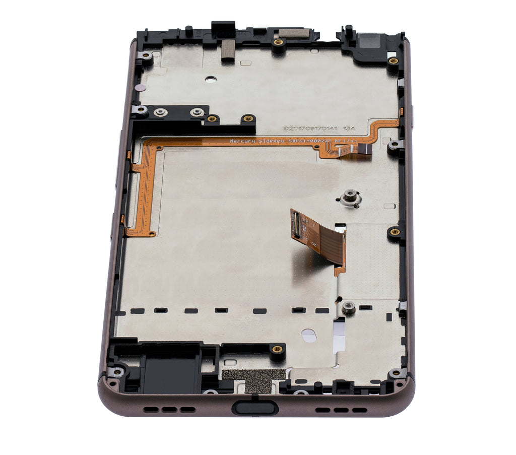 LCD-Display mit Rahmen für BlackBerry KEYone (Generalüberholt, Bronze)