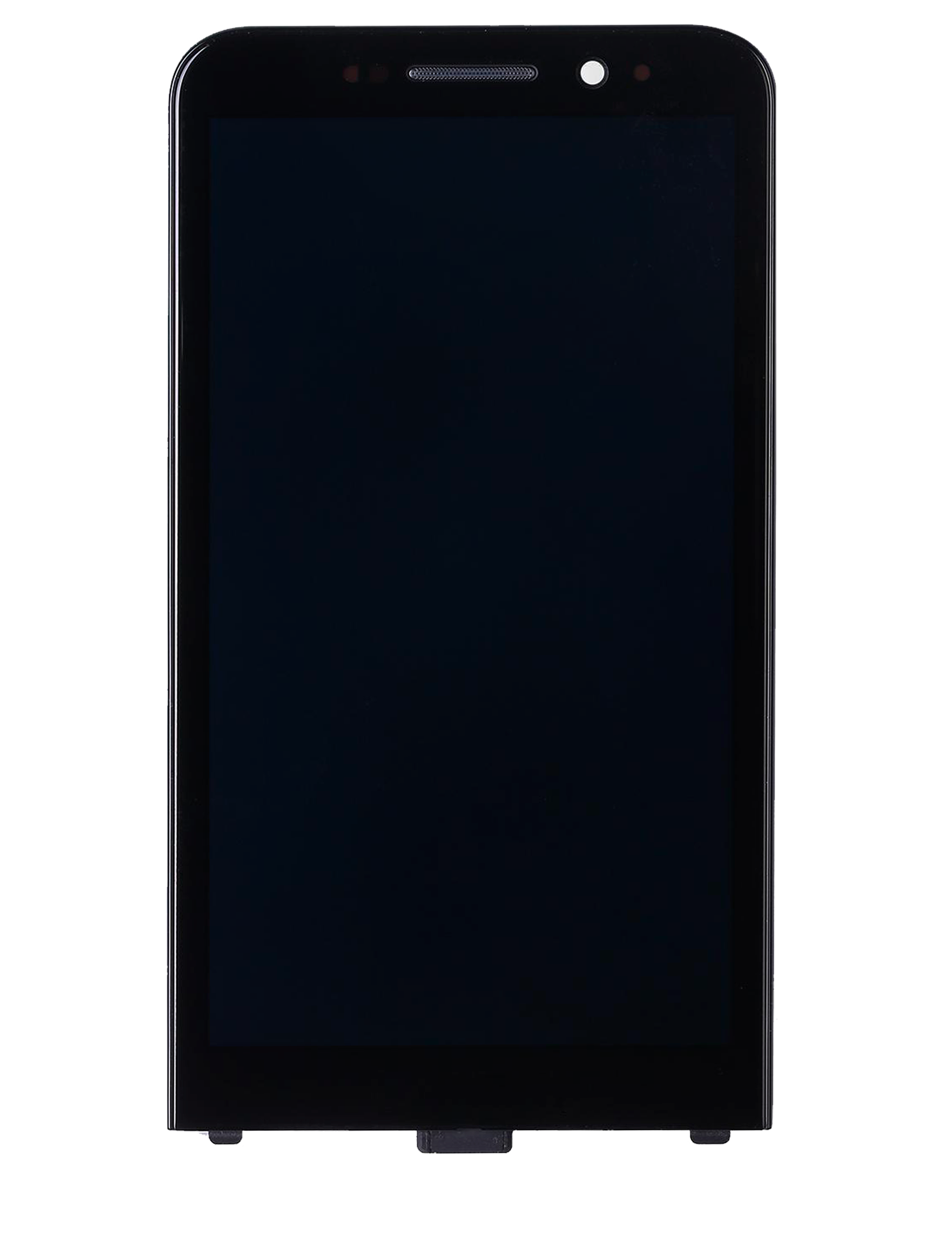 LCD-Display mit Rahmen für BlackBerry Z30 (Schwarz)
