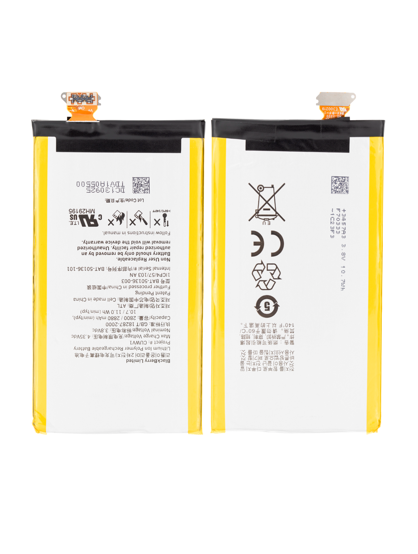 Ersatzakku für BlackBerry Z30 (BAT-50136-033)