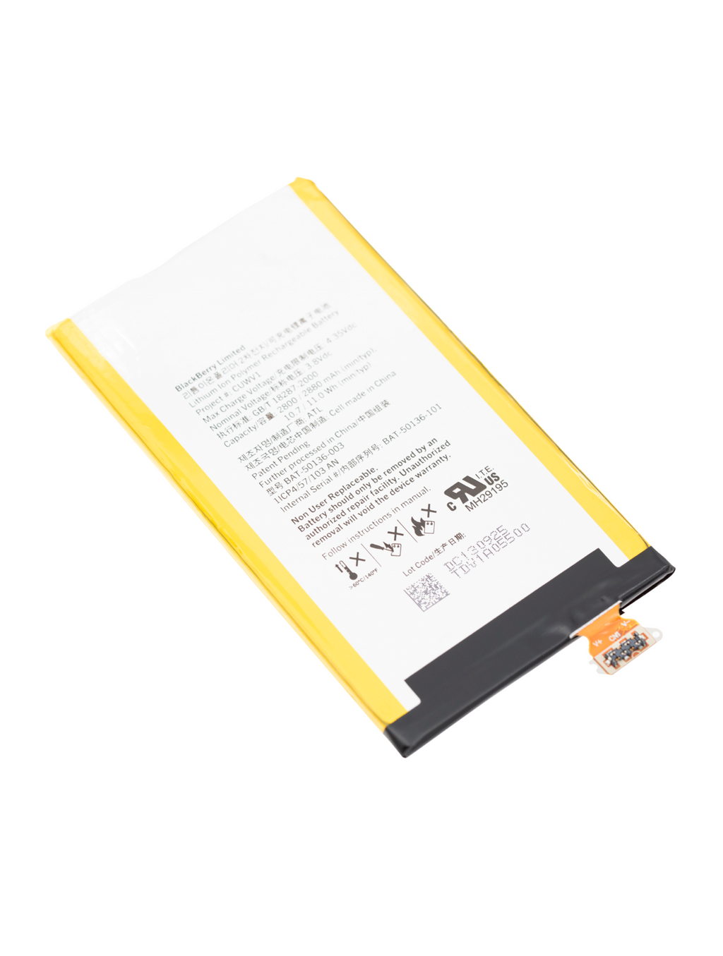 Ersatzakku für BlackBerry Z30 (BAT-50136-033)