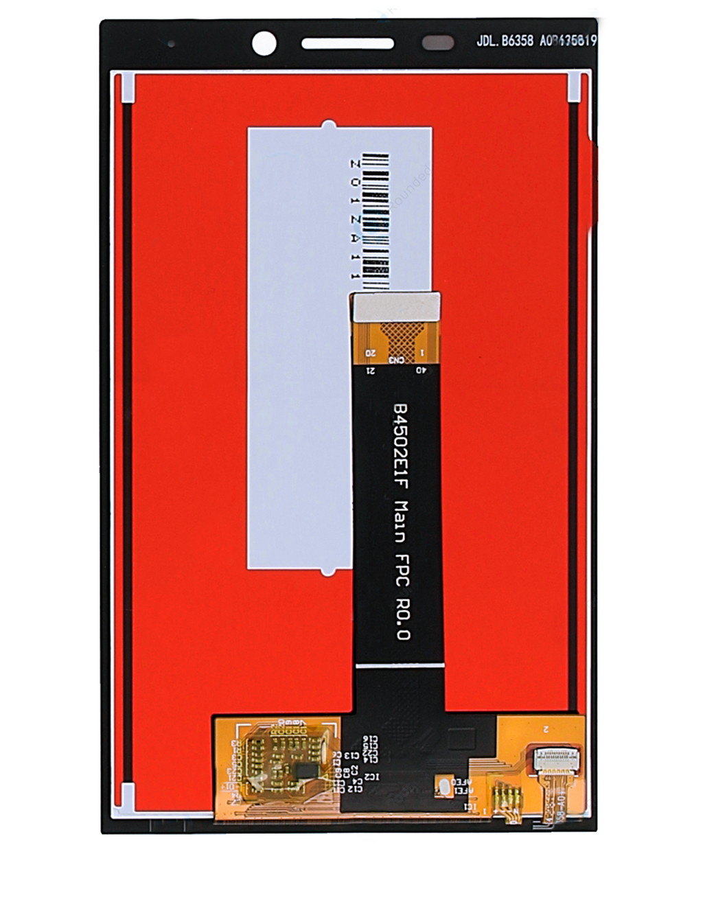 LCD-Display ohne Rahmen für BlackBerry KEY2 LE / Lite (BBE100 Series) (Refurbished) (Alle Farben)