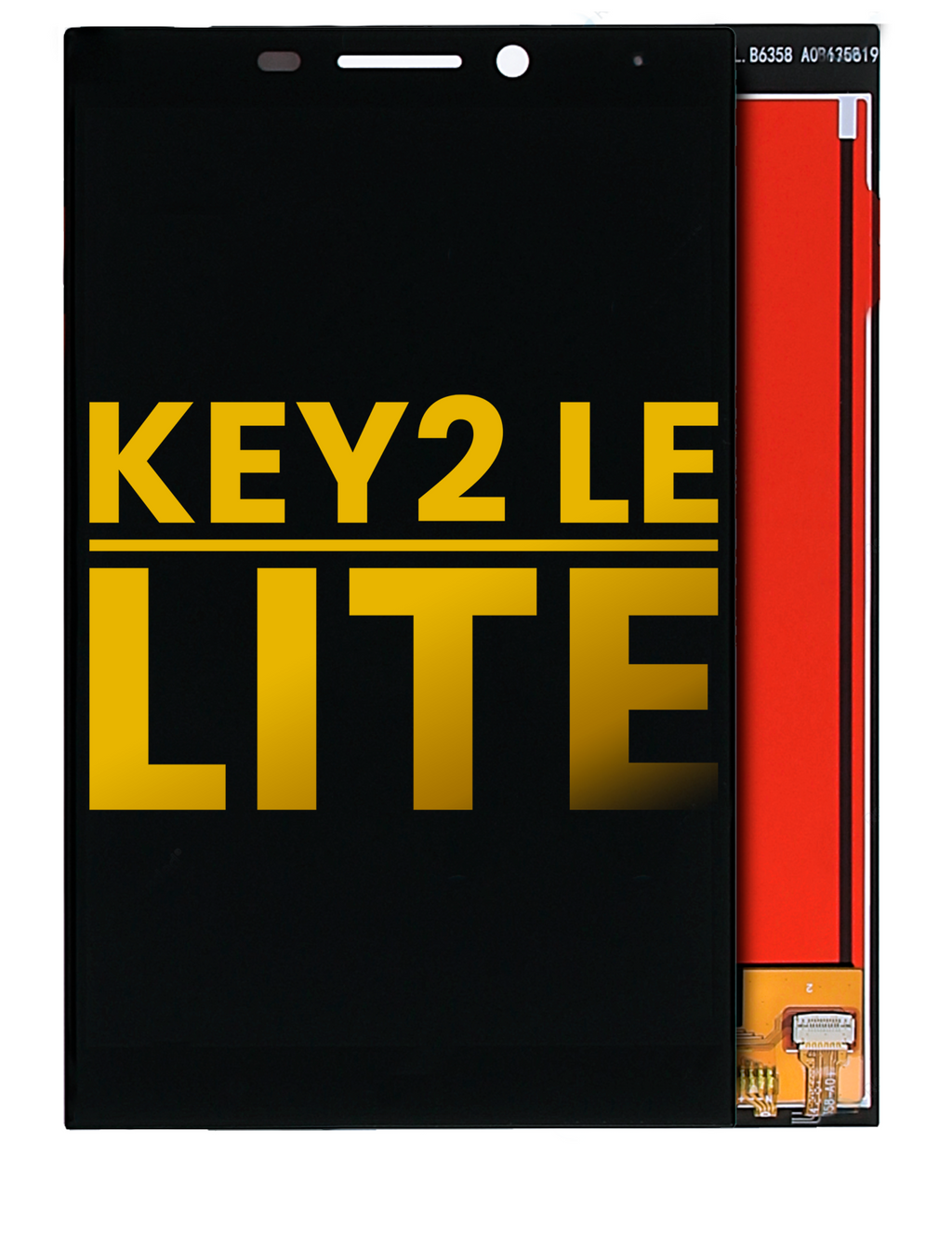 LCD-Display ohne Rahmen für BlackBerry KEY2 LE / Lite (BBE100 Series) (Refurbished) (Alle Farben)