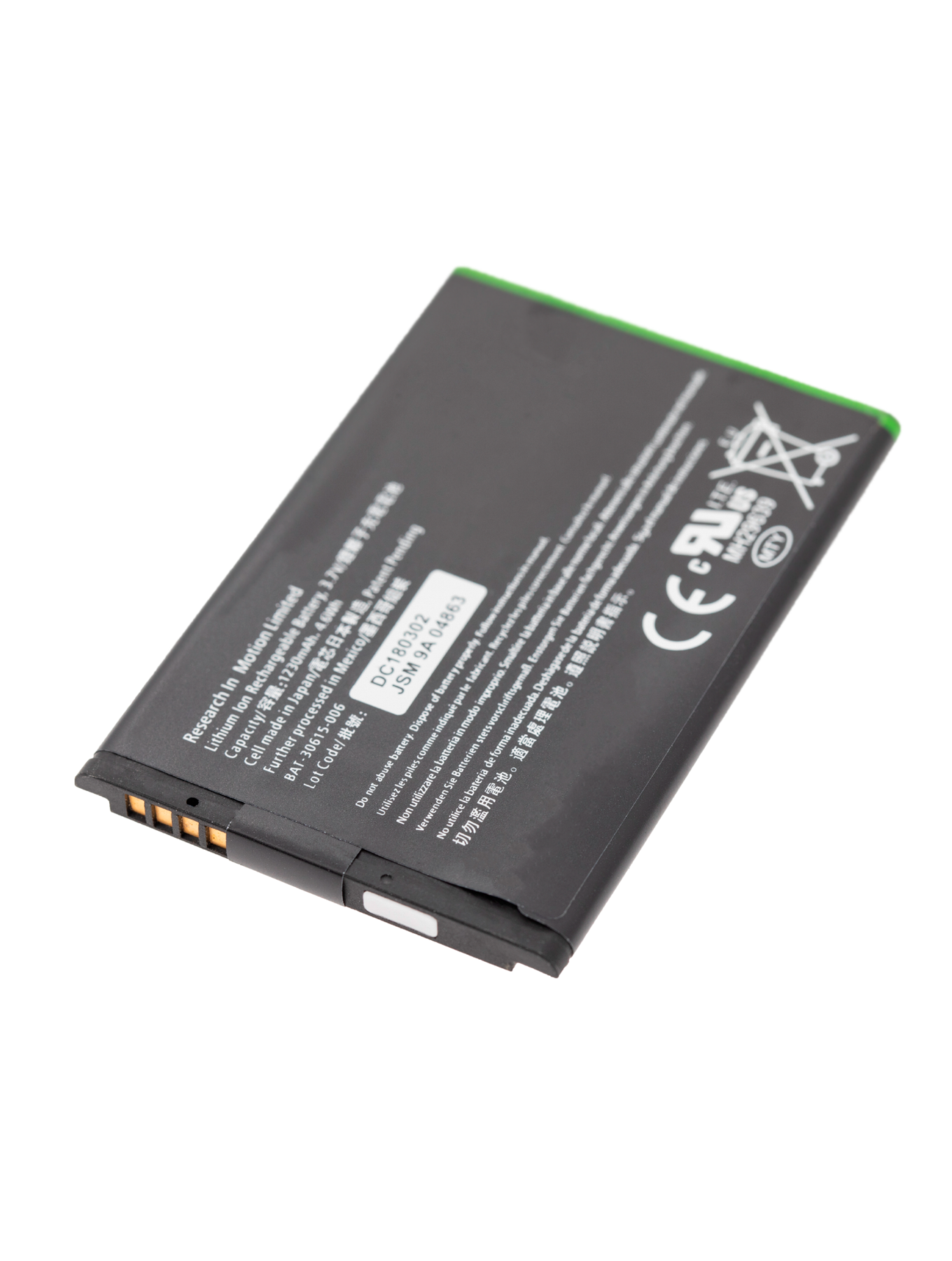 Ersatzbatterie für BlackBerry BOLD 9900, TORCH 9850/9860