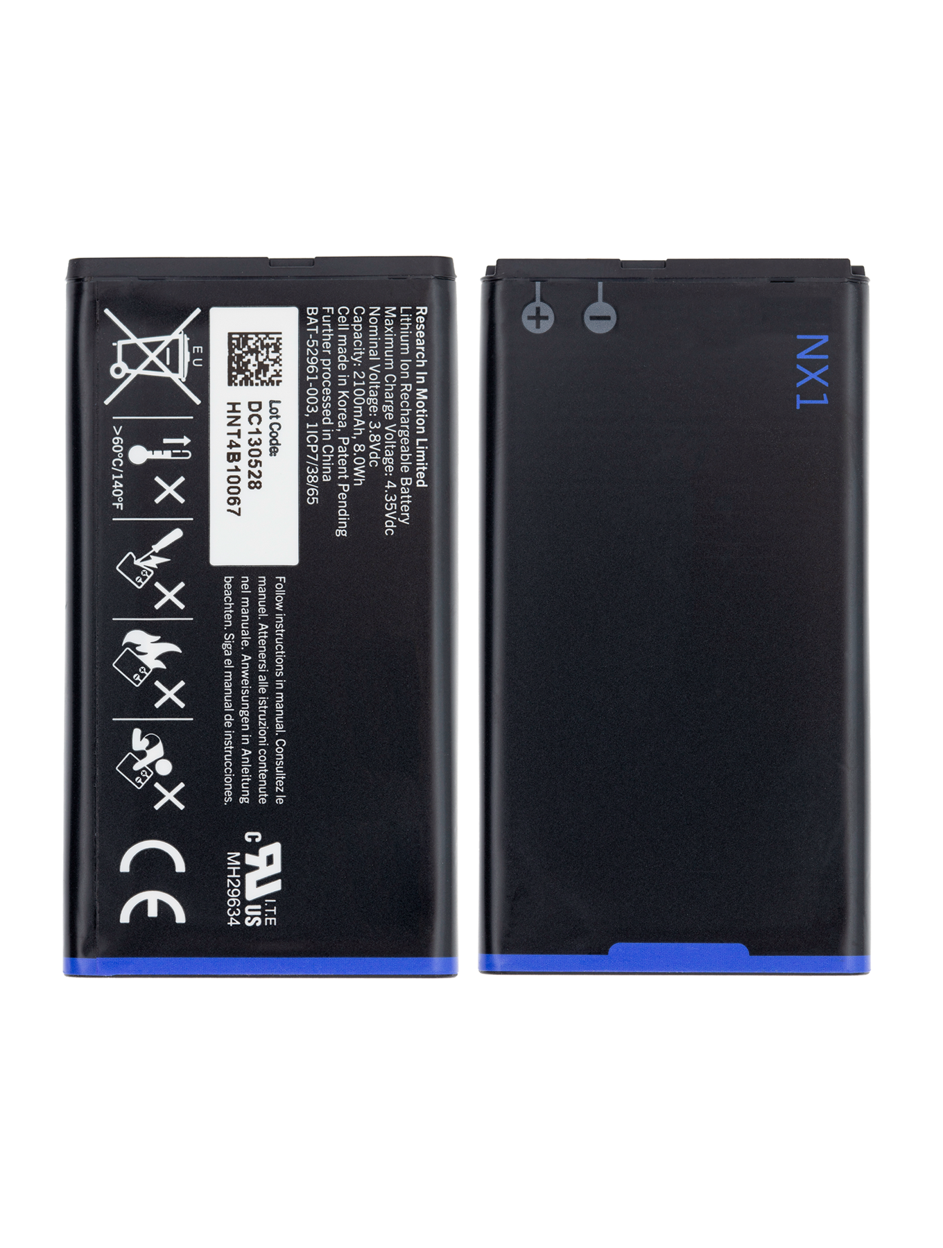 Ersatzakku für BlackBerry Q10 (BAT-52961-003)