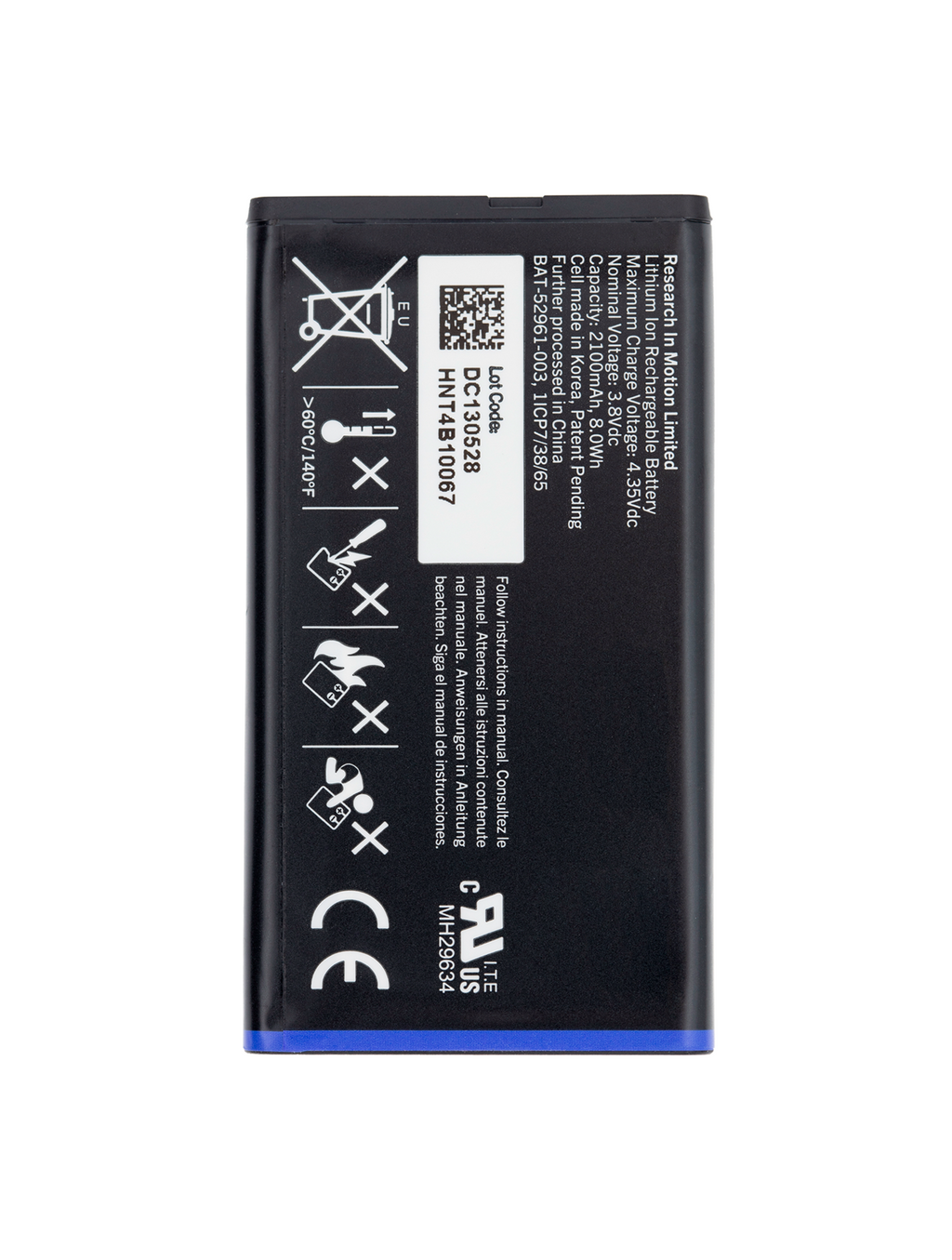 Ersatzakku für BlackBerry Q10 (BAT-52961-003)