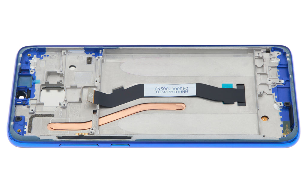 LCD Display with Frame for Xiaomi Redmi Note 8 Pro (Refurbished) (Blue)
